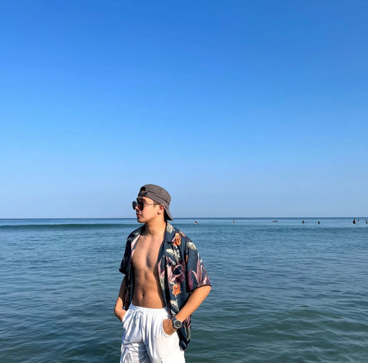 Esperanza Polo - Floral Print - Rayon Fabric - Relaxed Fit