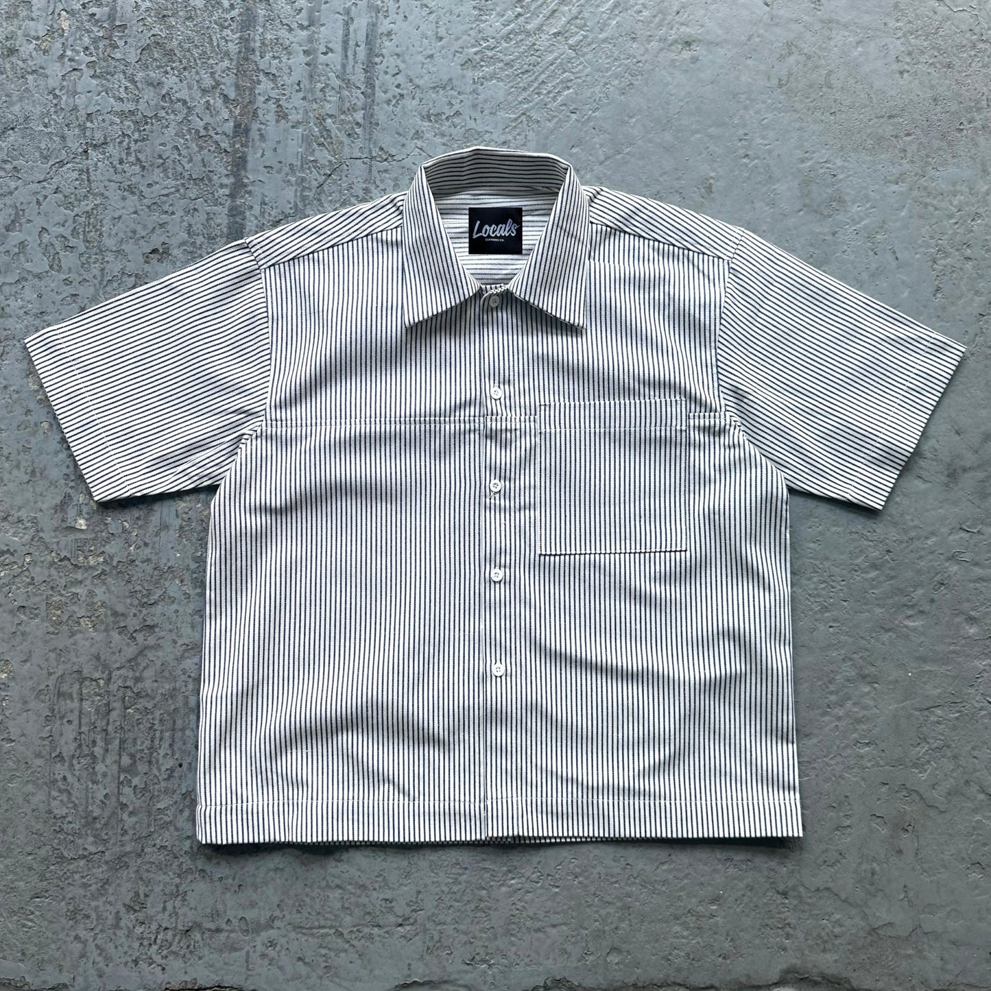 Alcalde Polo - Cropped Boxy Fit - Japanese Denim Fabric