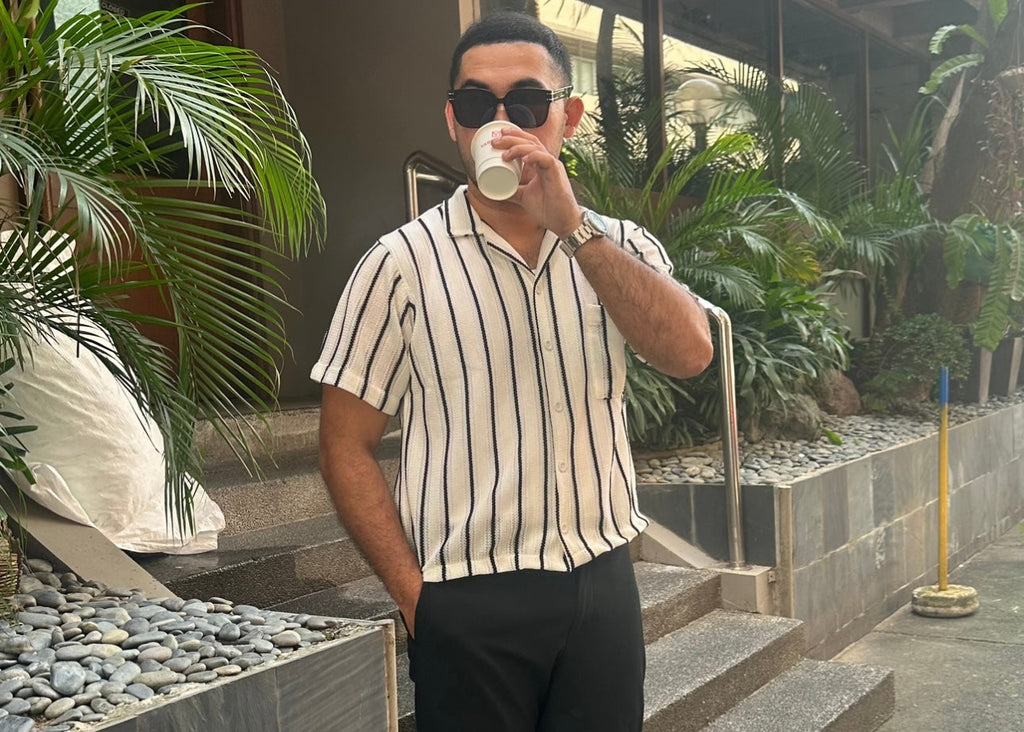 Campos Cropped Boxy Knitted Polo