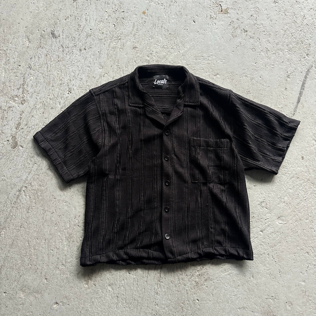 Campos Cropped Boxy Knitted Polo