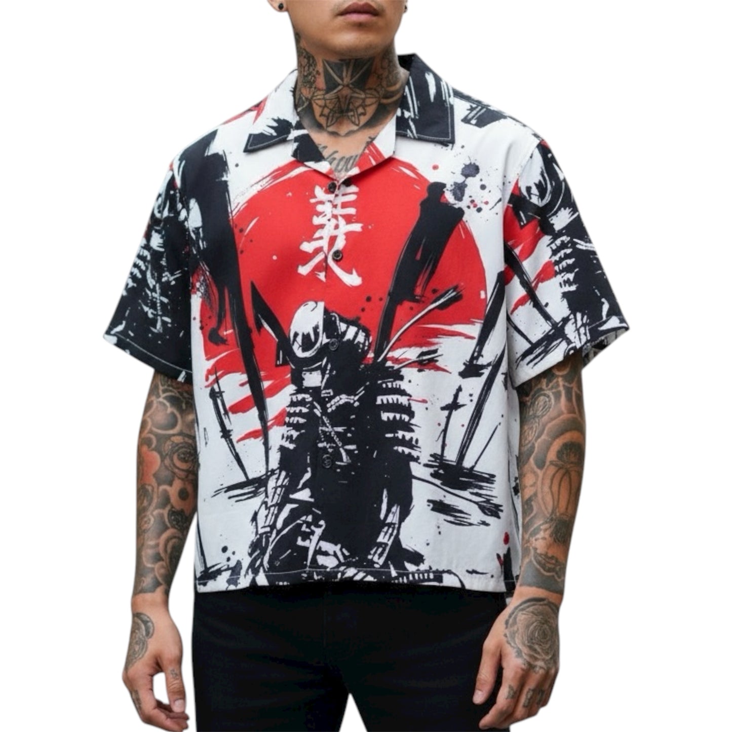 Kamikaze Crop Boxy Polo