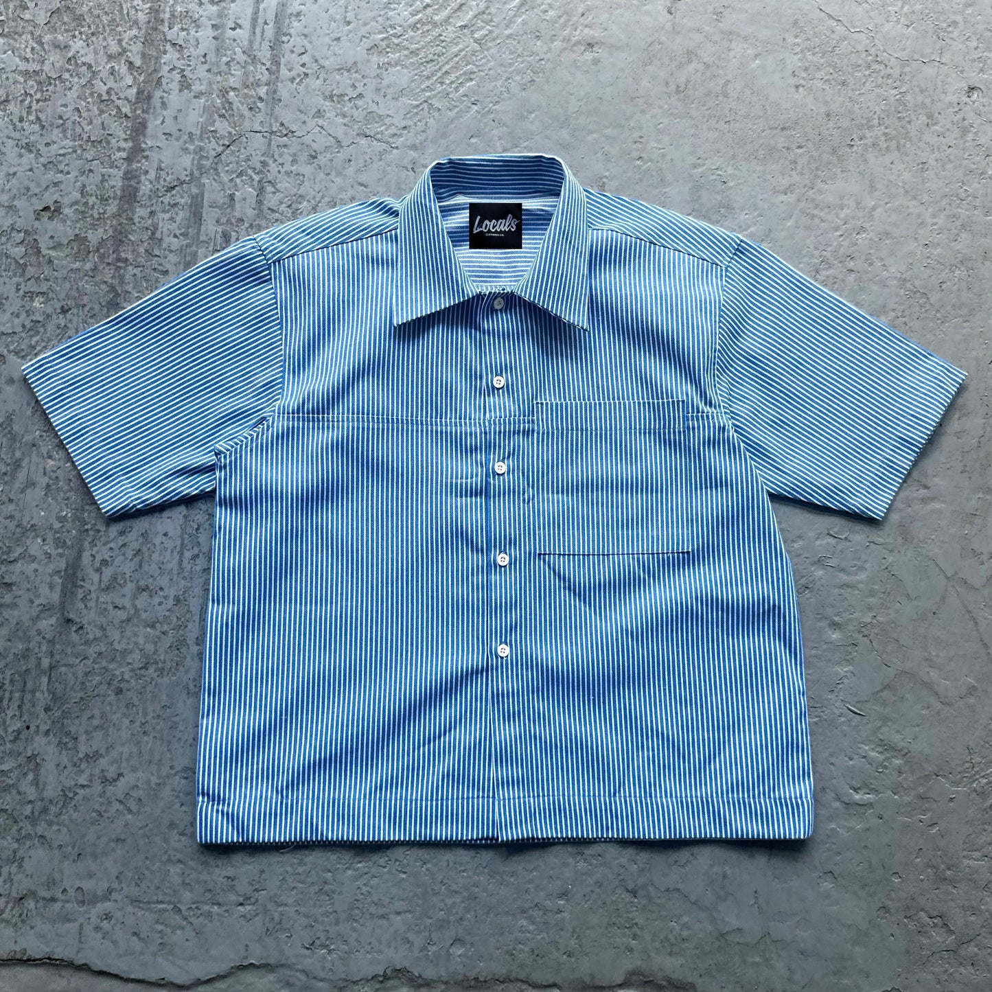 Alcalde Boxy Denim Polo