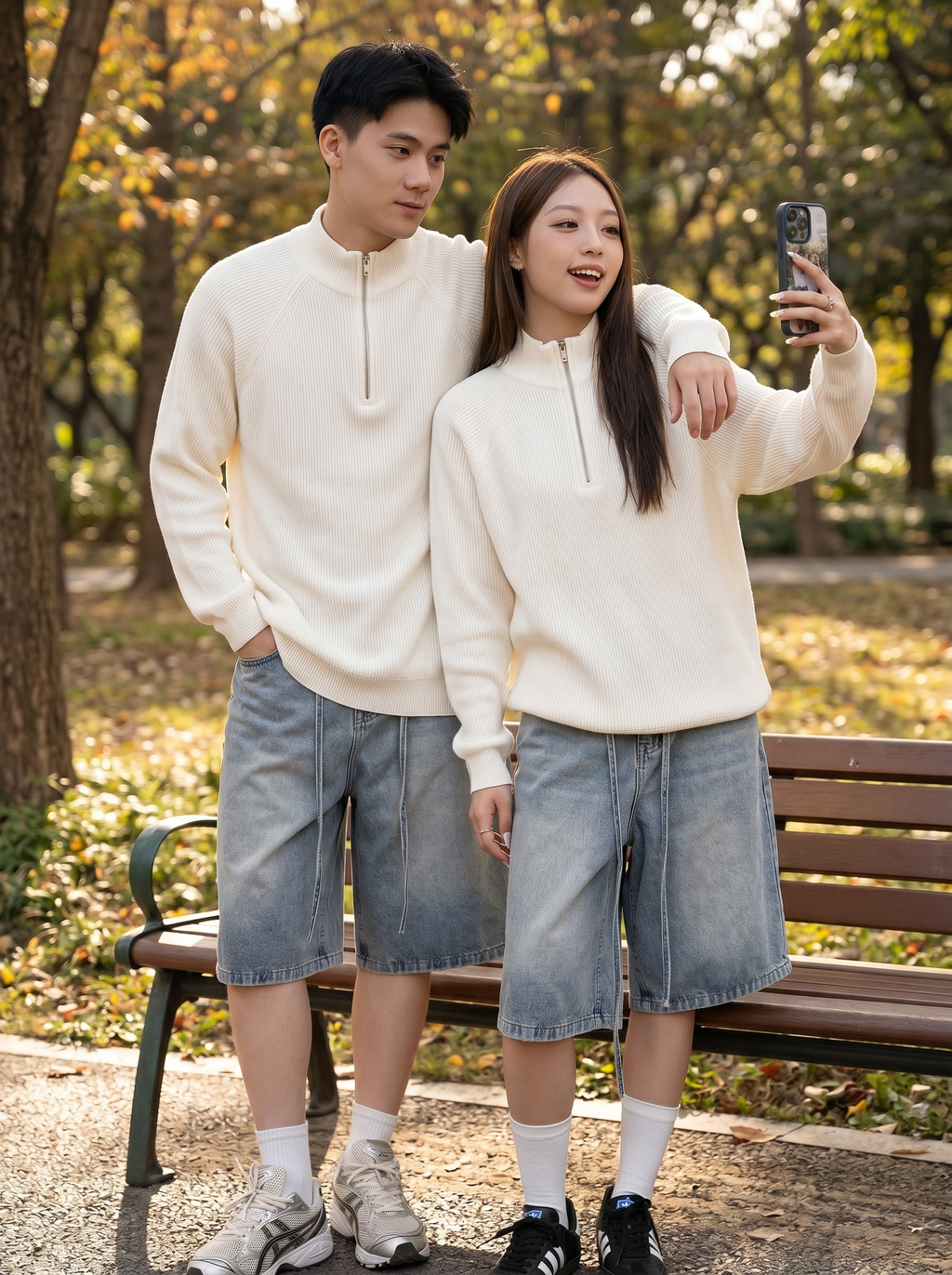 Lucas Quarter Zip Pullover Knitted Sweater (1 PC.PER SIZE LEFT)