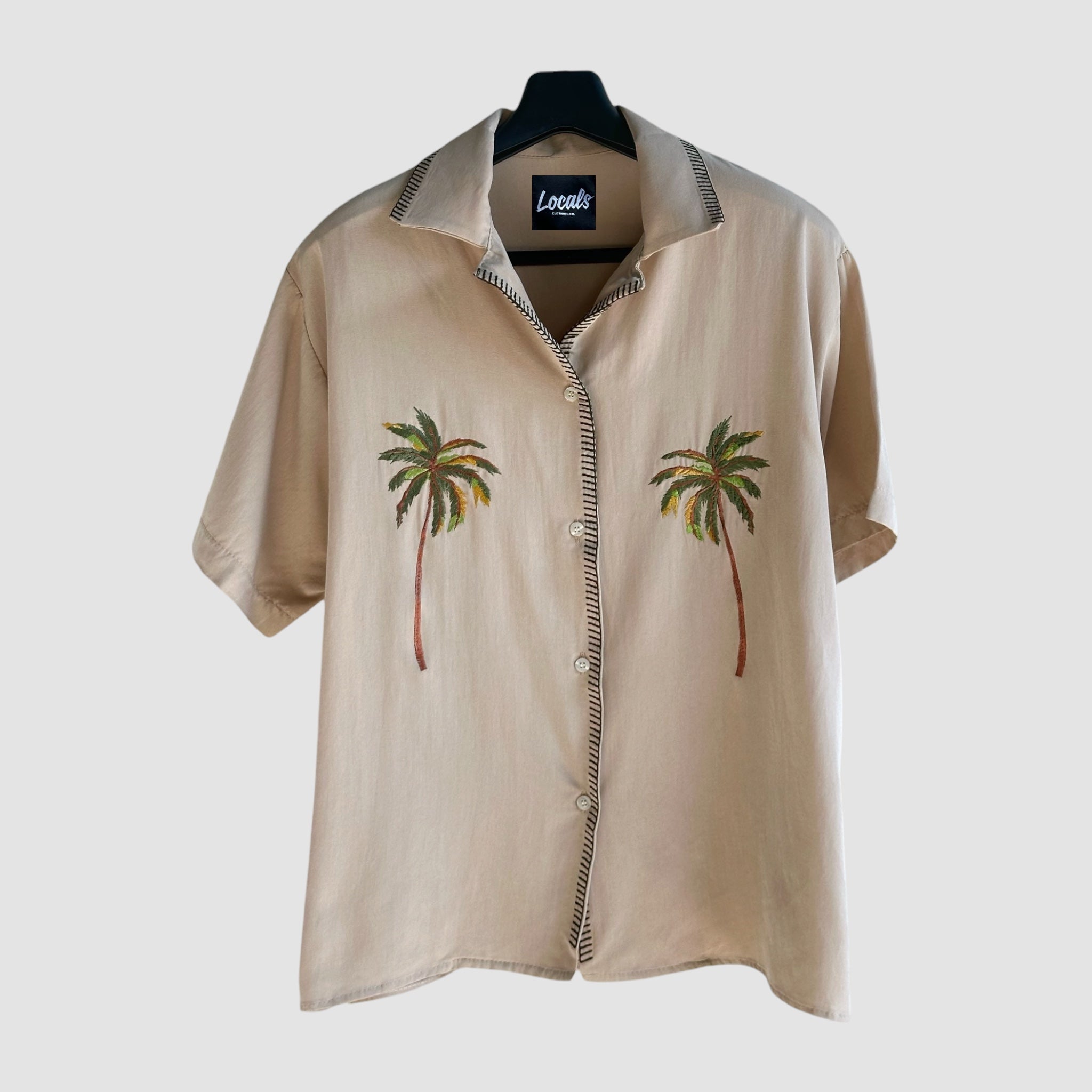 Palma Embroidered Linen Polo