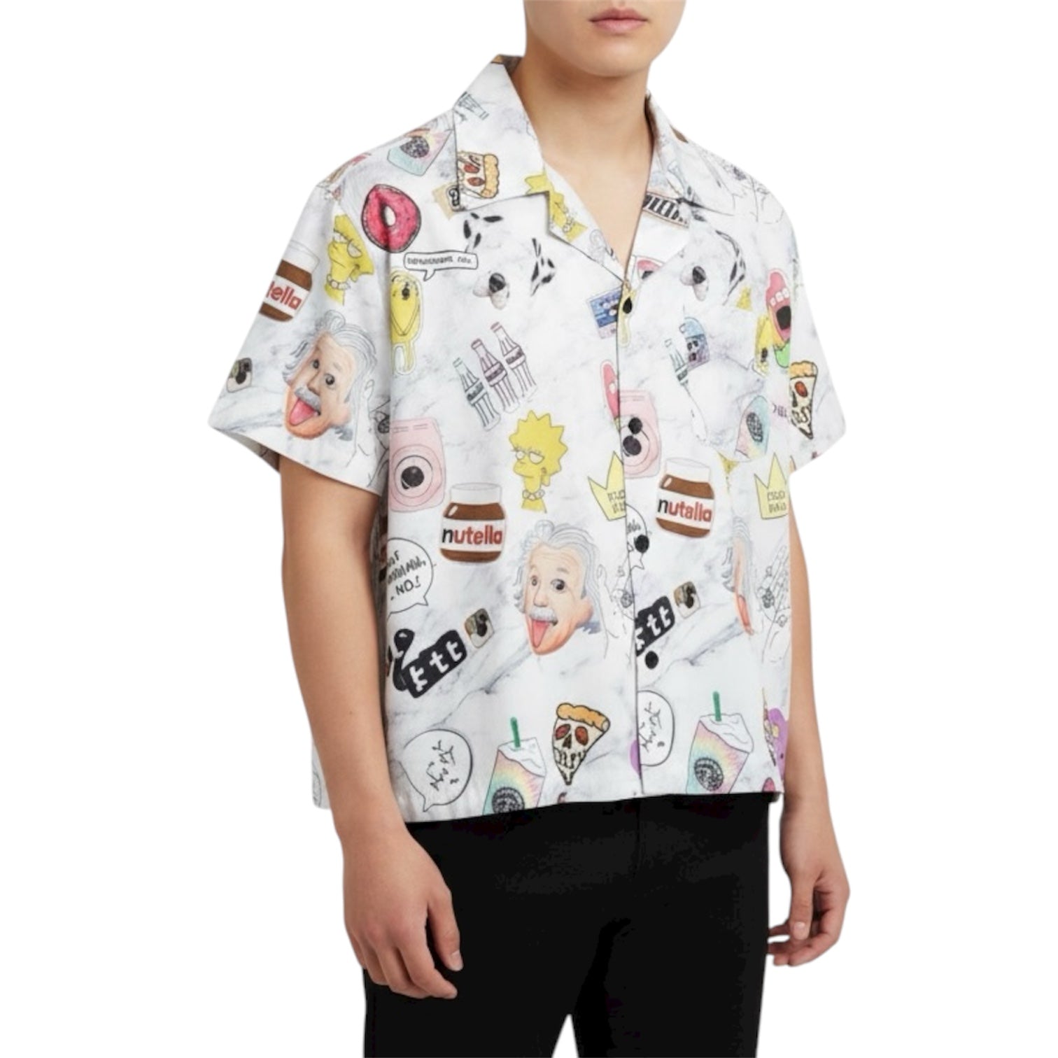 Alberto Crop Boxy Polo