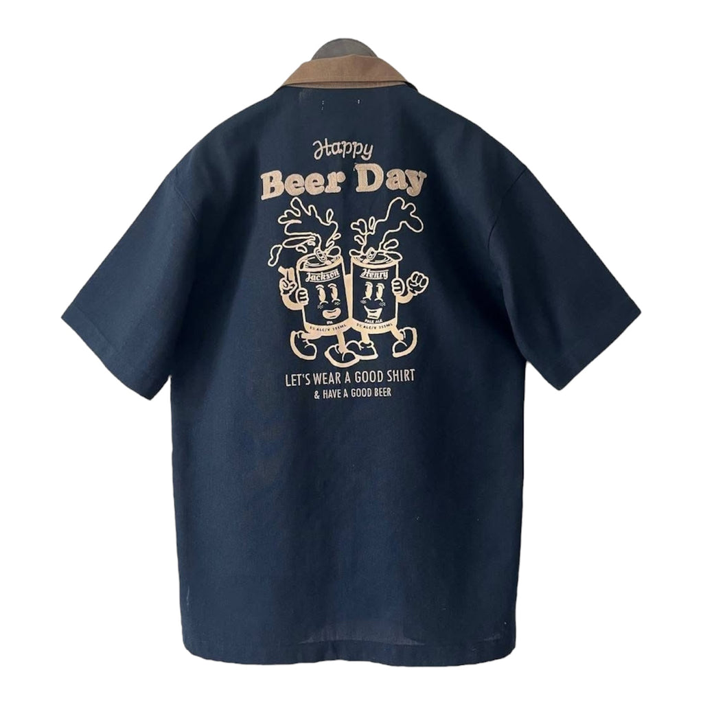 Beer Day Embroidered Polo