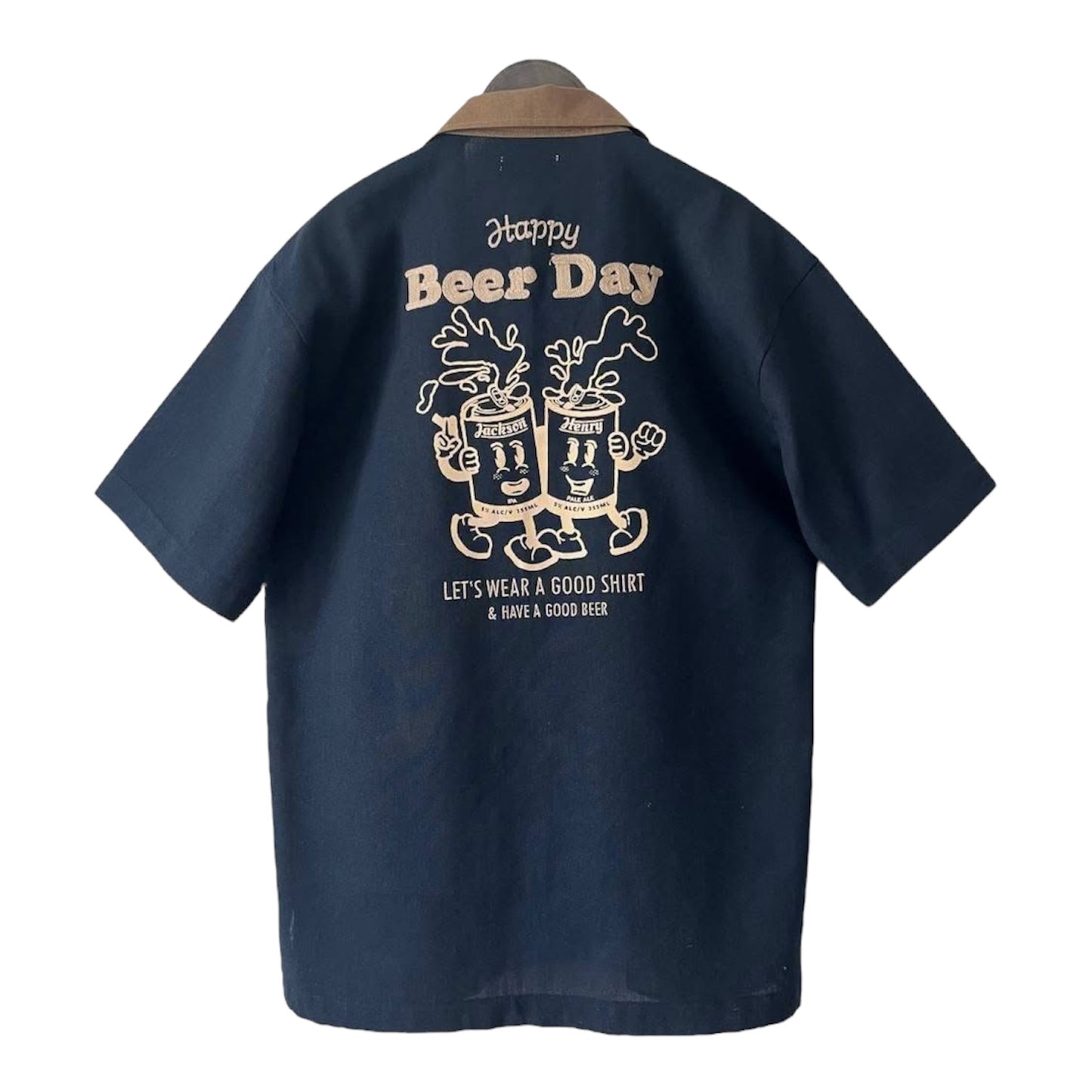 Beer Day Embroidered Polo