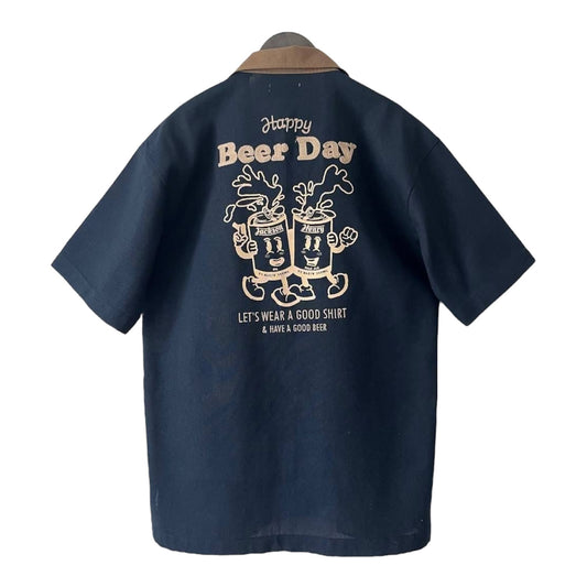 Beer Day Embroidered Polo