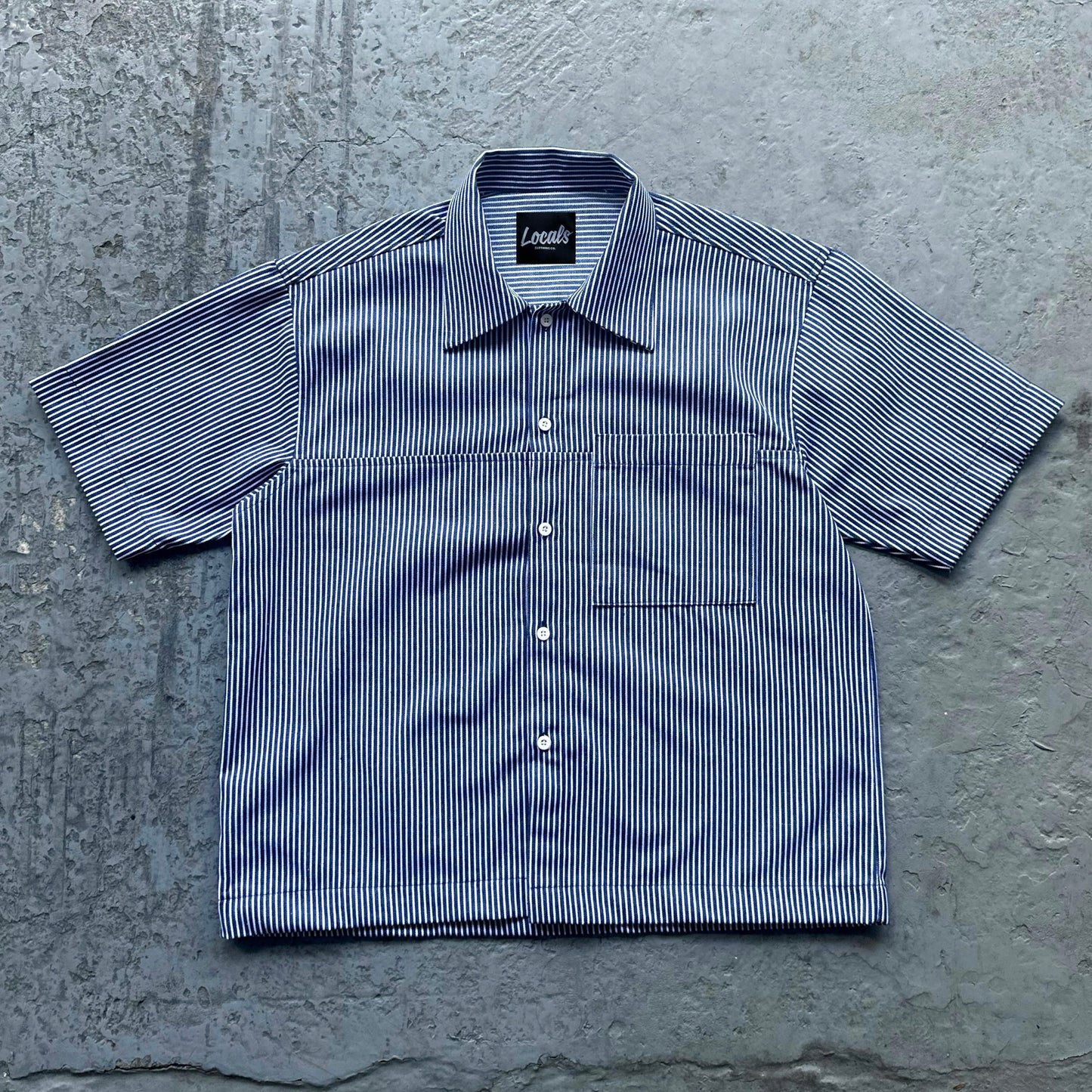 Alcalde Boxy Denim Polo