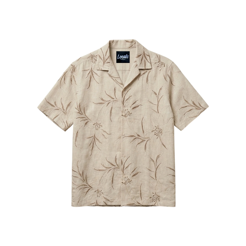 Sidargo Embroidered Linen Polo