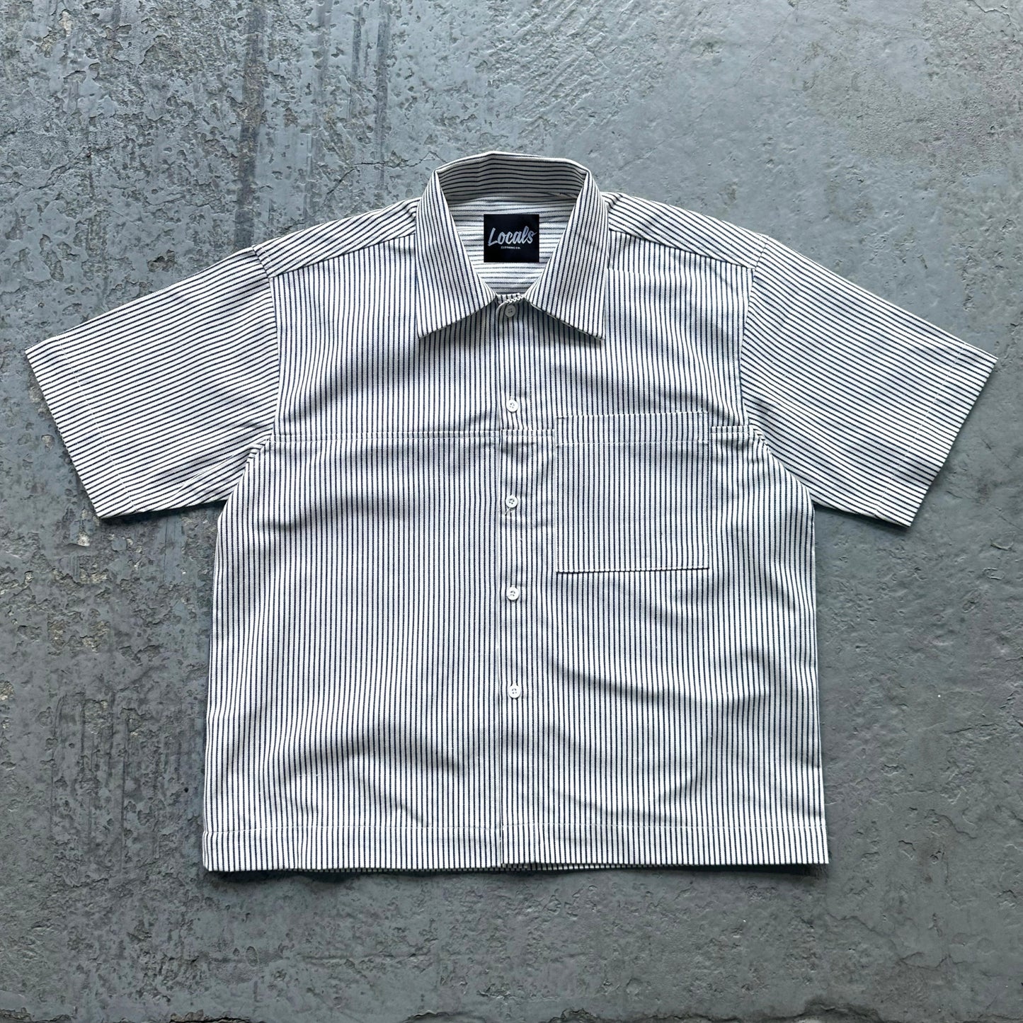 Alcalde Boxy Denim Polo