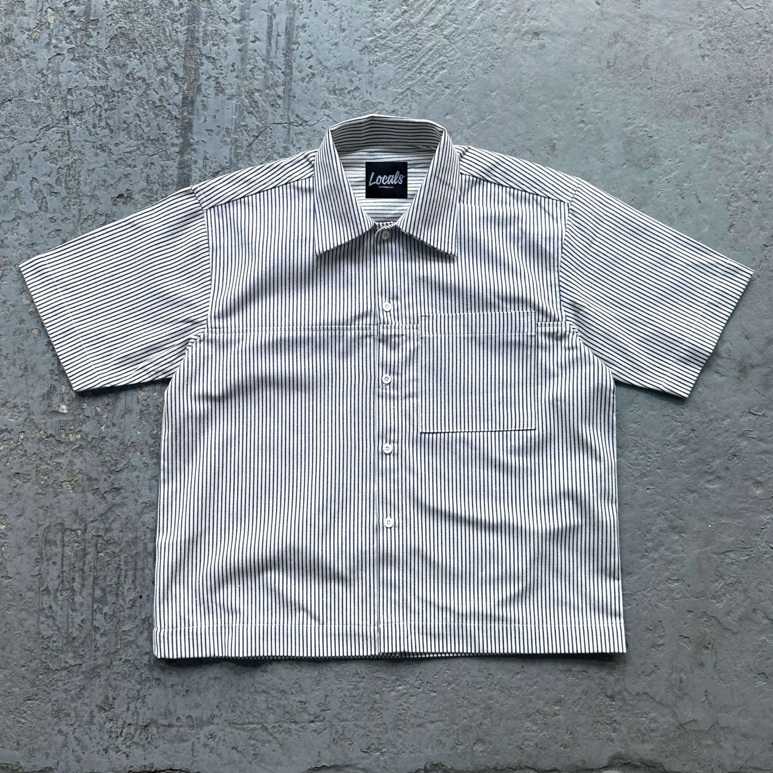 Alcalde Polo - Cropped Boxy Fit - Japanese Denim Fabric