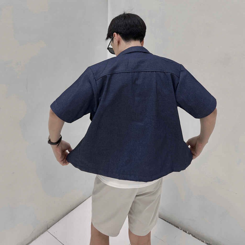 Segovia Boxy Denim Polo