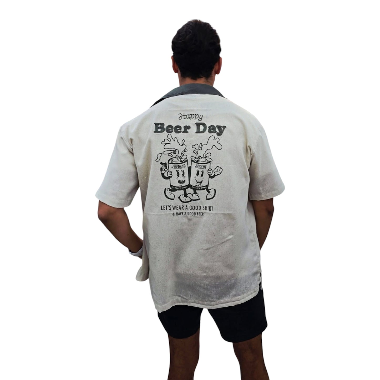 Beer Day Embroidered Polo