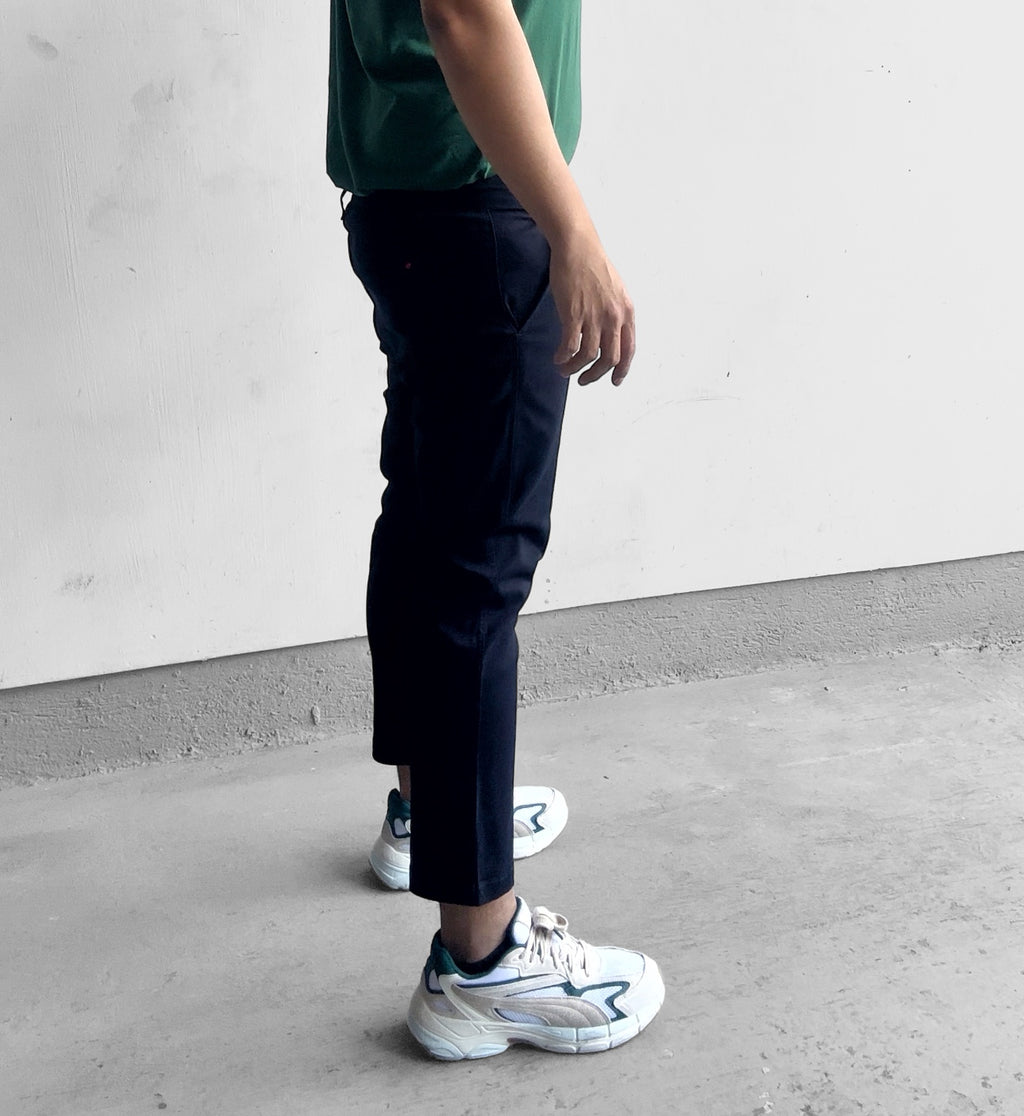 Rodolfo Ankle Pants - Cotton Twill blend fabric