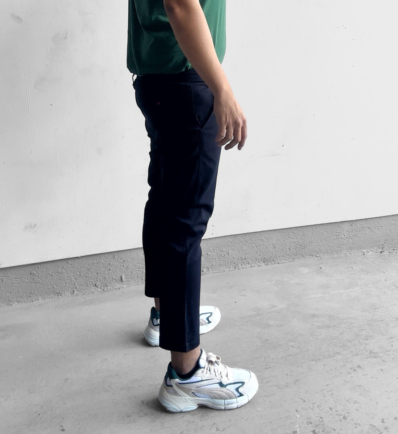 Rodolfo Ankle Pants - Cotton Twill blend fabric