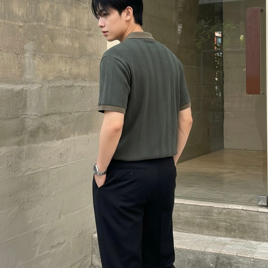 Pluma Knitted Polo Shirt