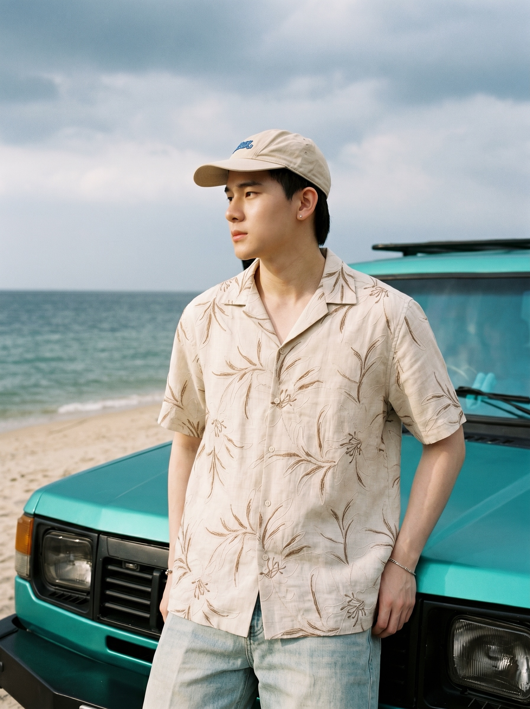 Sidargo Embroidered Linen Polo