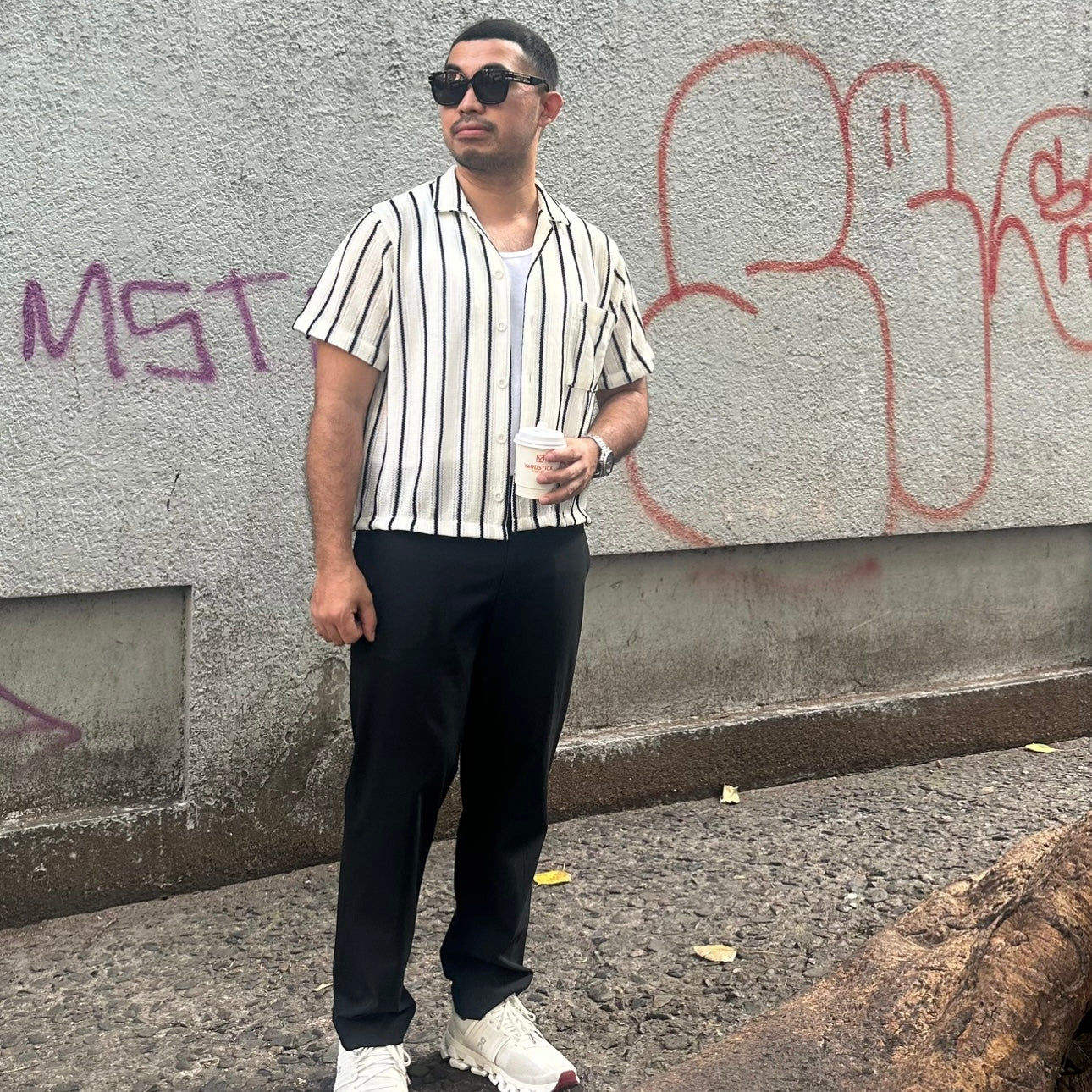 Campos Cropped Boxy Knitted Polo