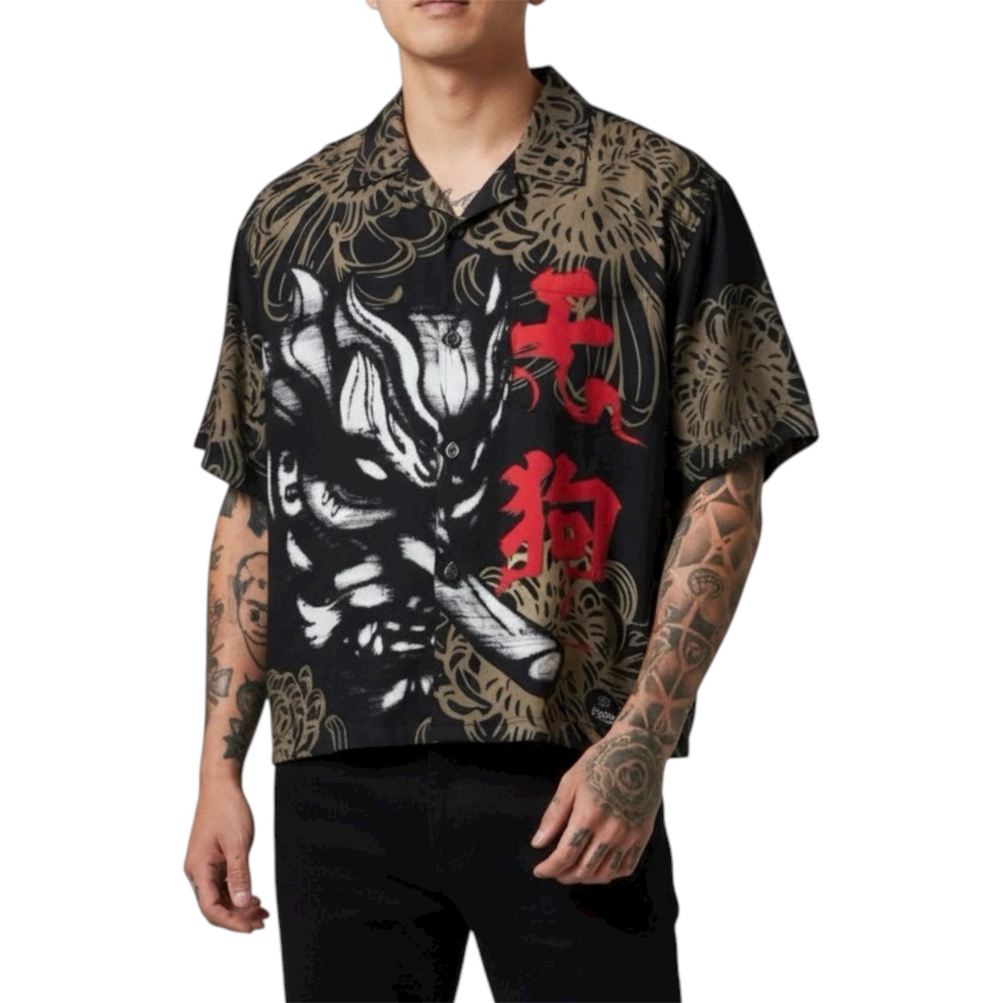 Akuma Crop Boxy Polo