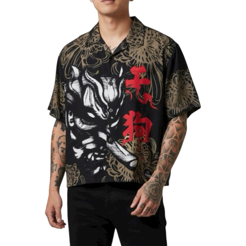 Akuma Crop Boxy Polo