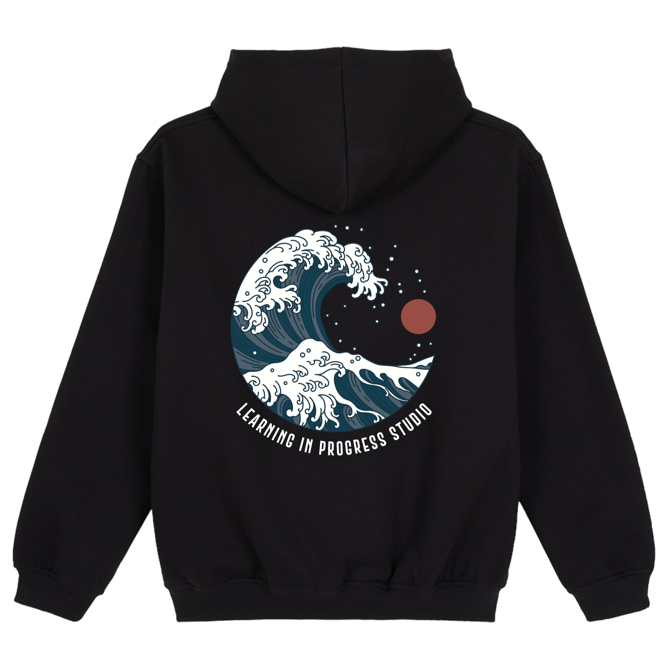 Kanagawa Hoodie - Learning in Progress