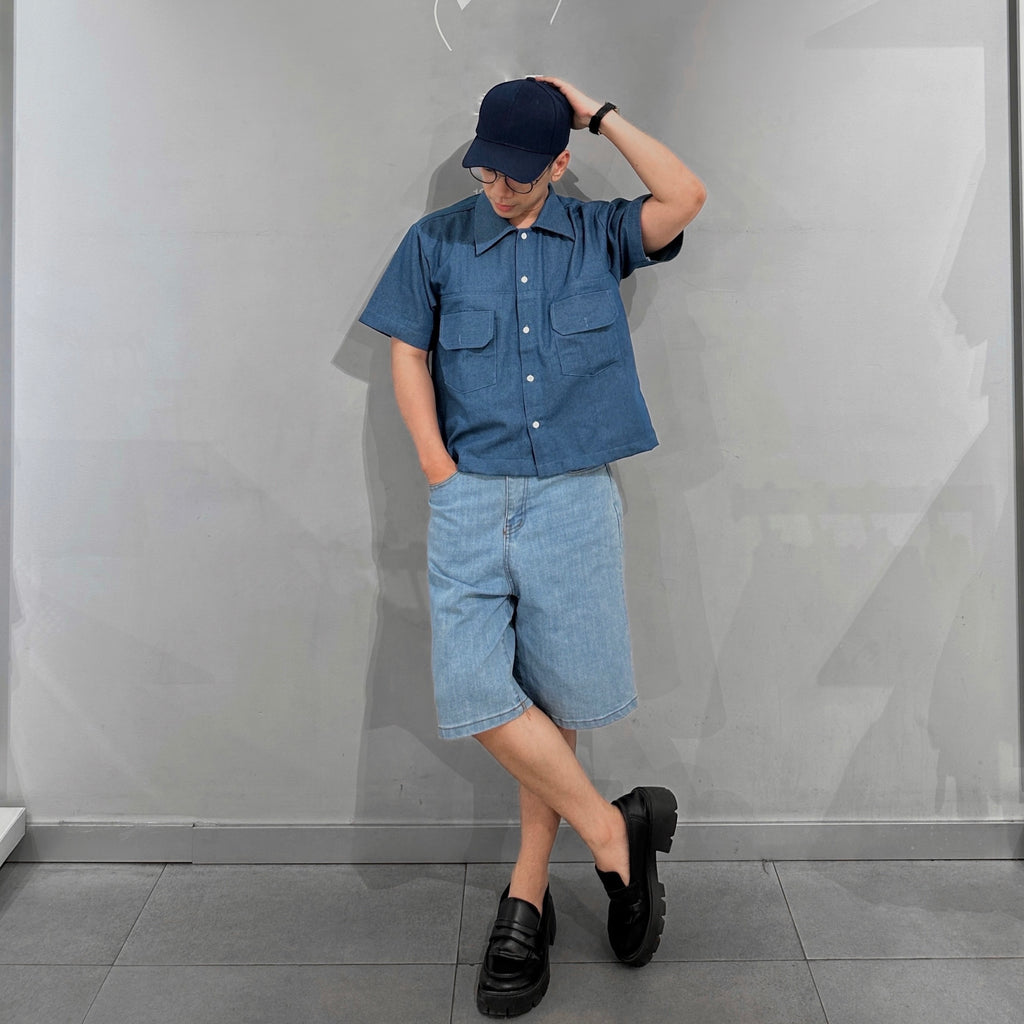 Segovia Boxy Denim Polo