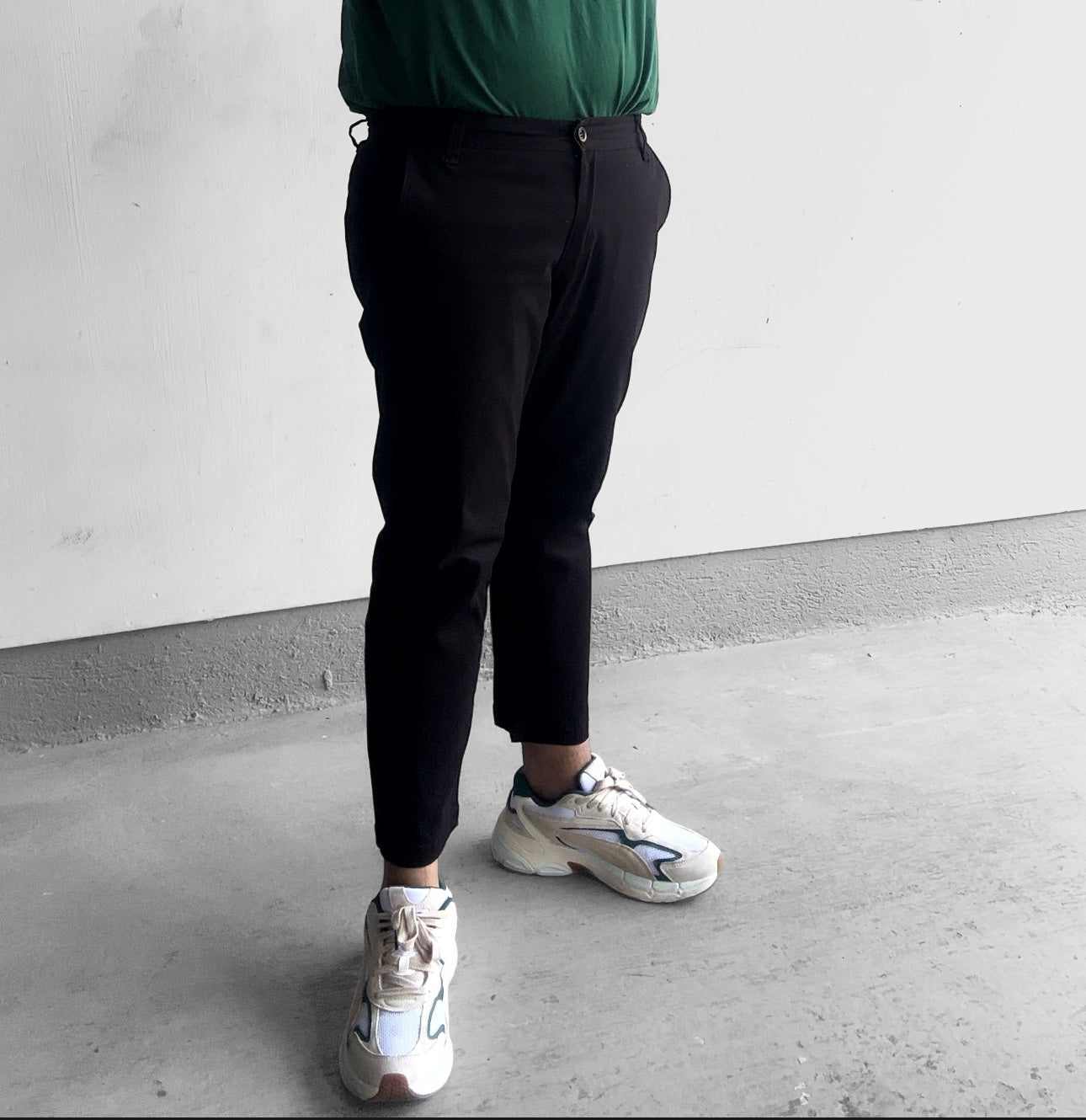 Rodolfo Ankle Pants - Cotton Twill blend fabric