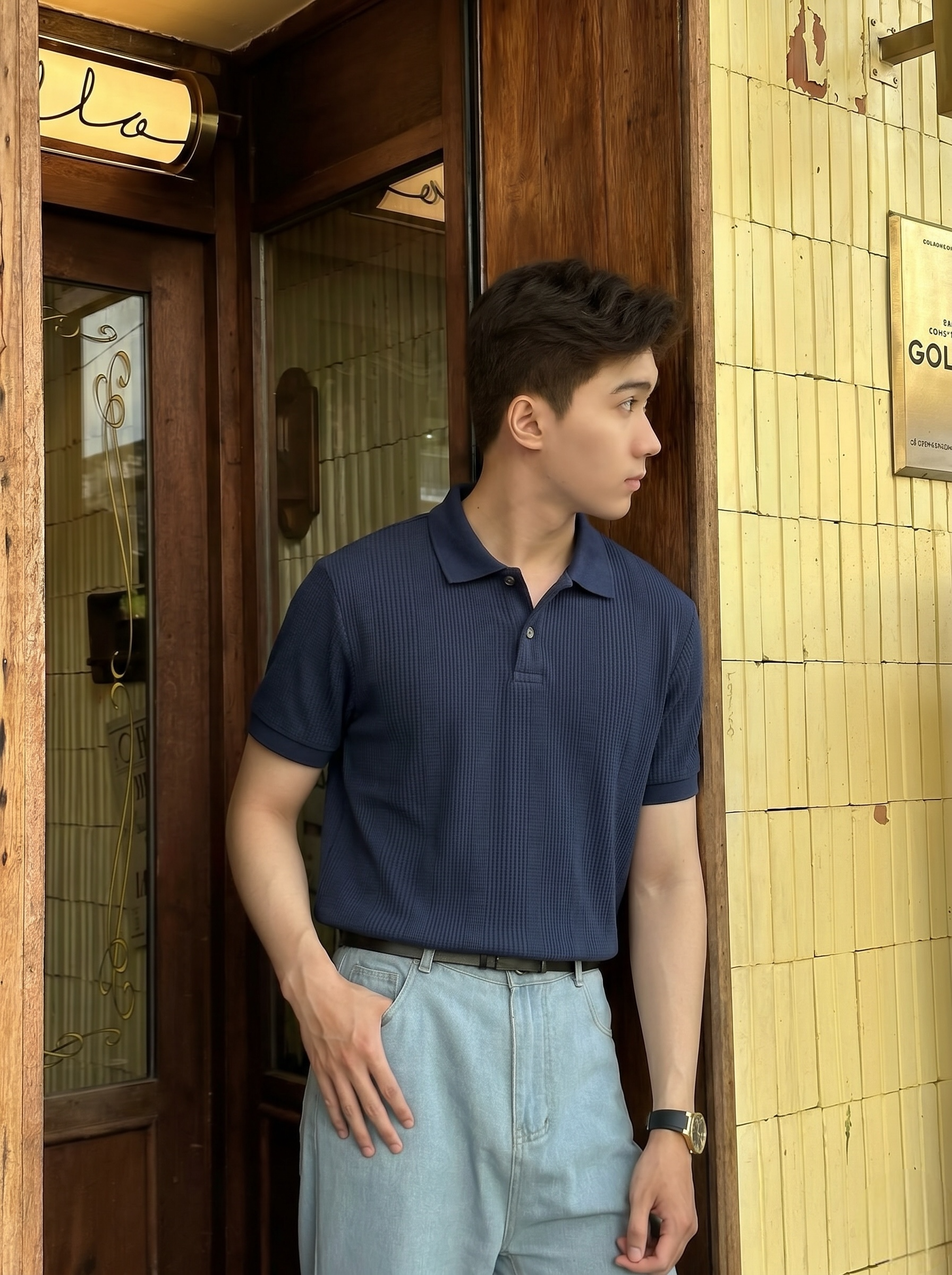 Rambla Knitted Polo Shirt