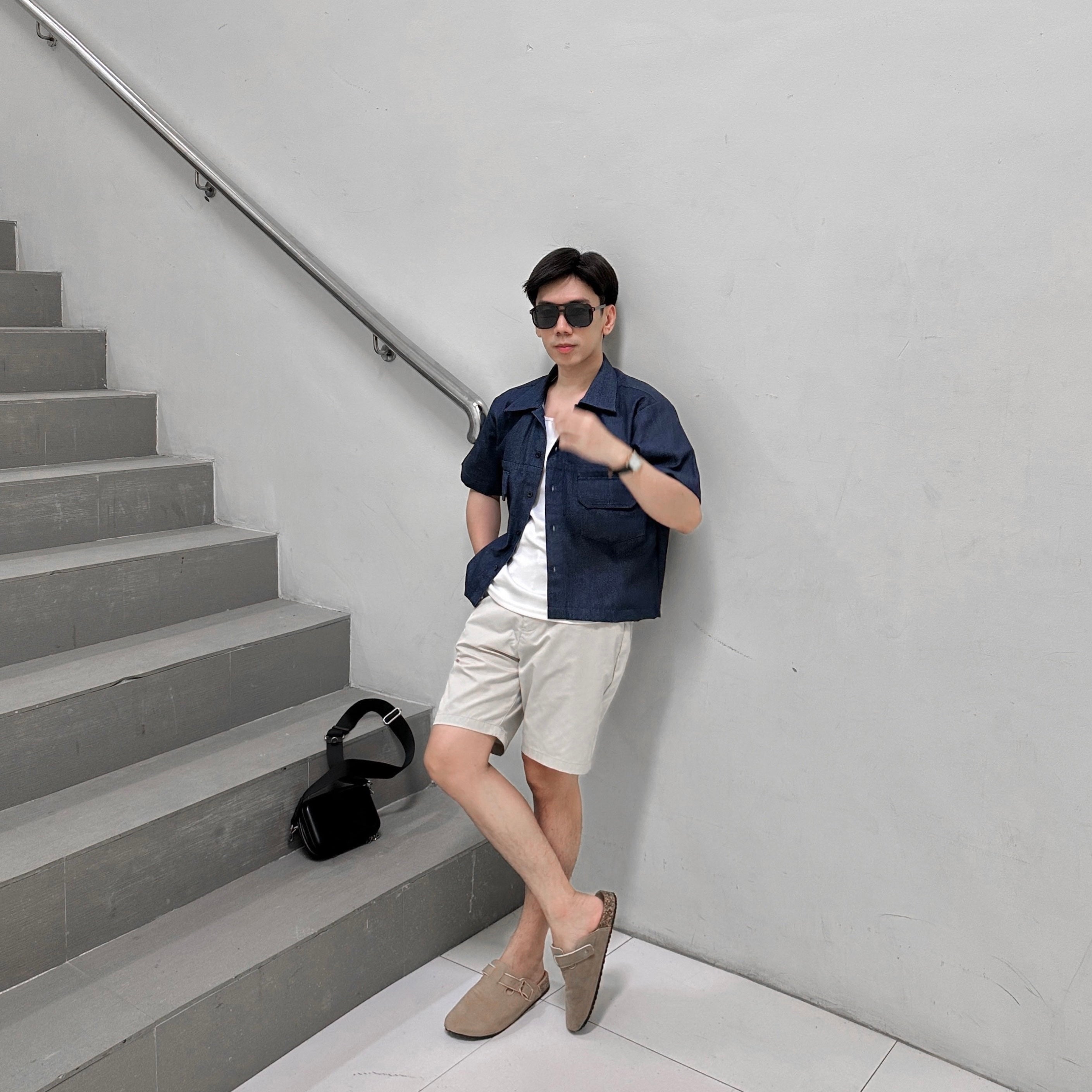 Segovia Boxy Denim Polo