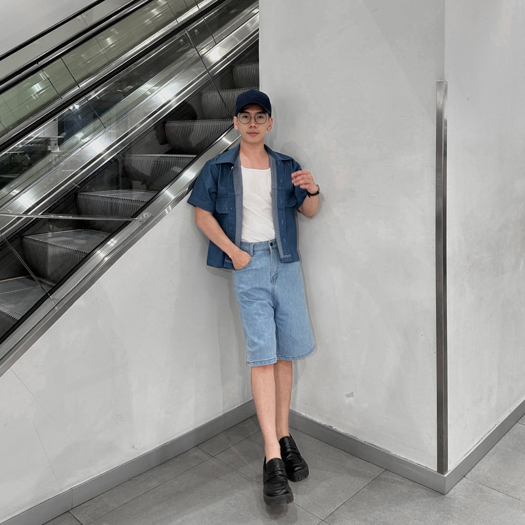 Segovia Boxy Denim Polo