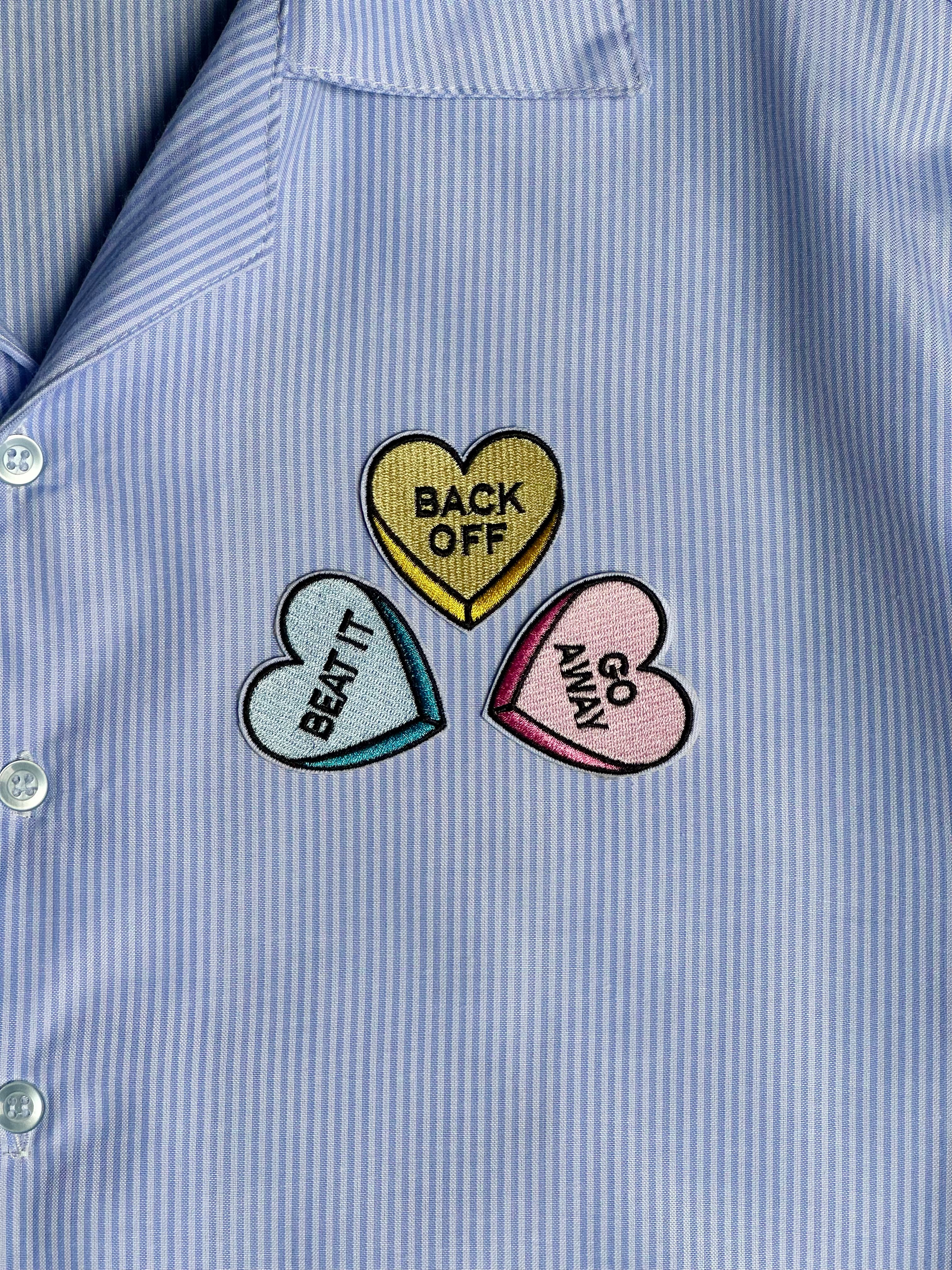 Go Away Crop Boxy Embroidered Polo (3 PCS. LEFT)