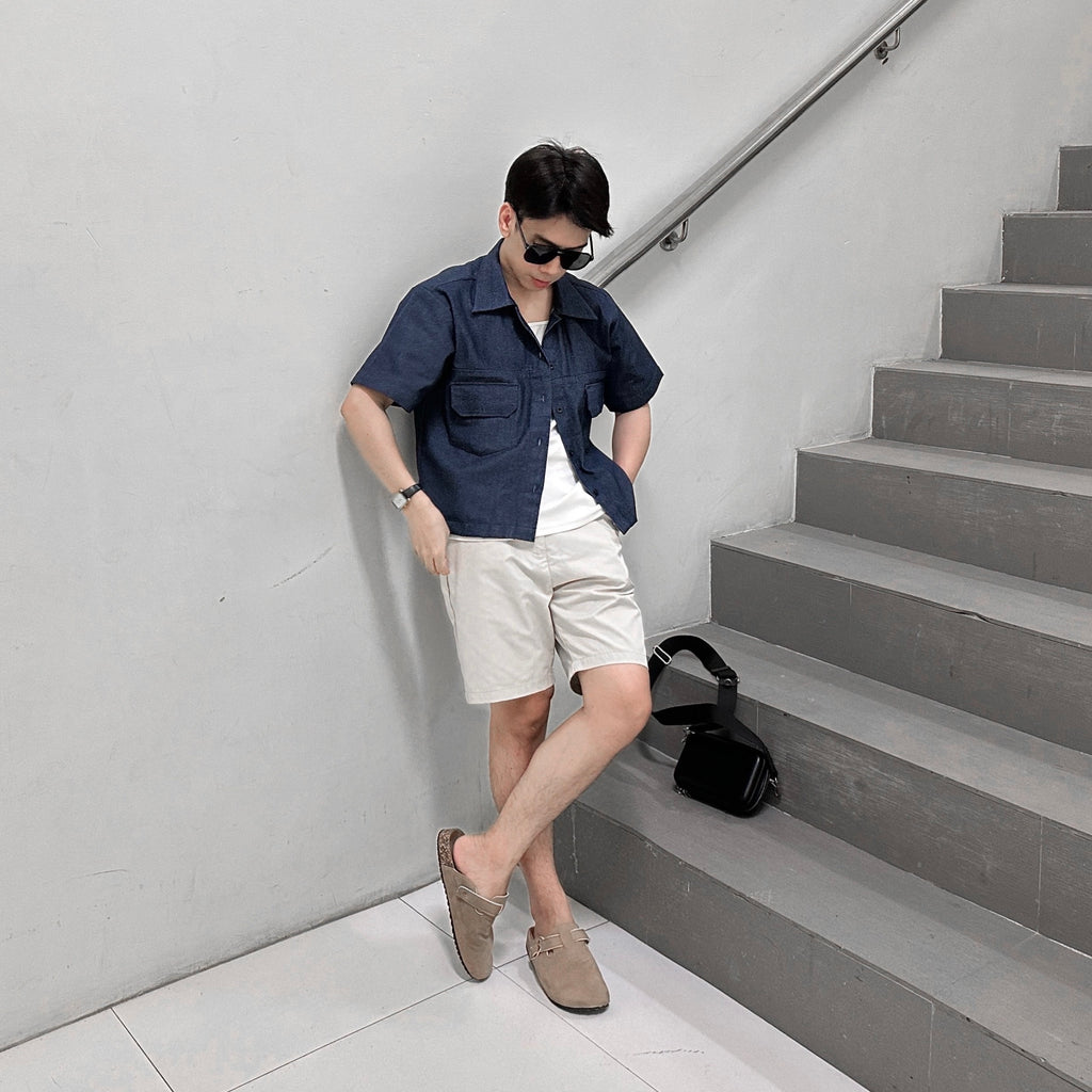 Segovia Boxy Denim Polo