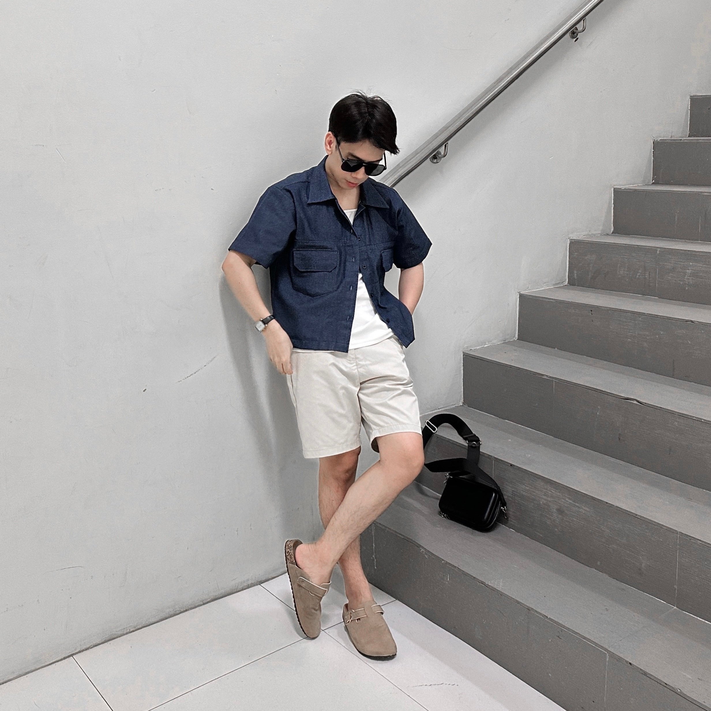 Segovia Boxy Denim Polo