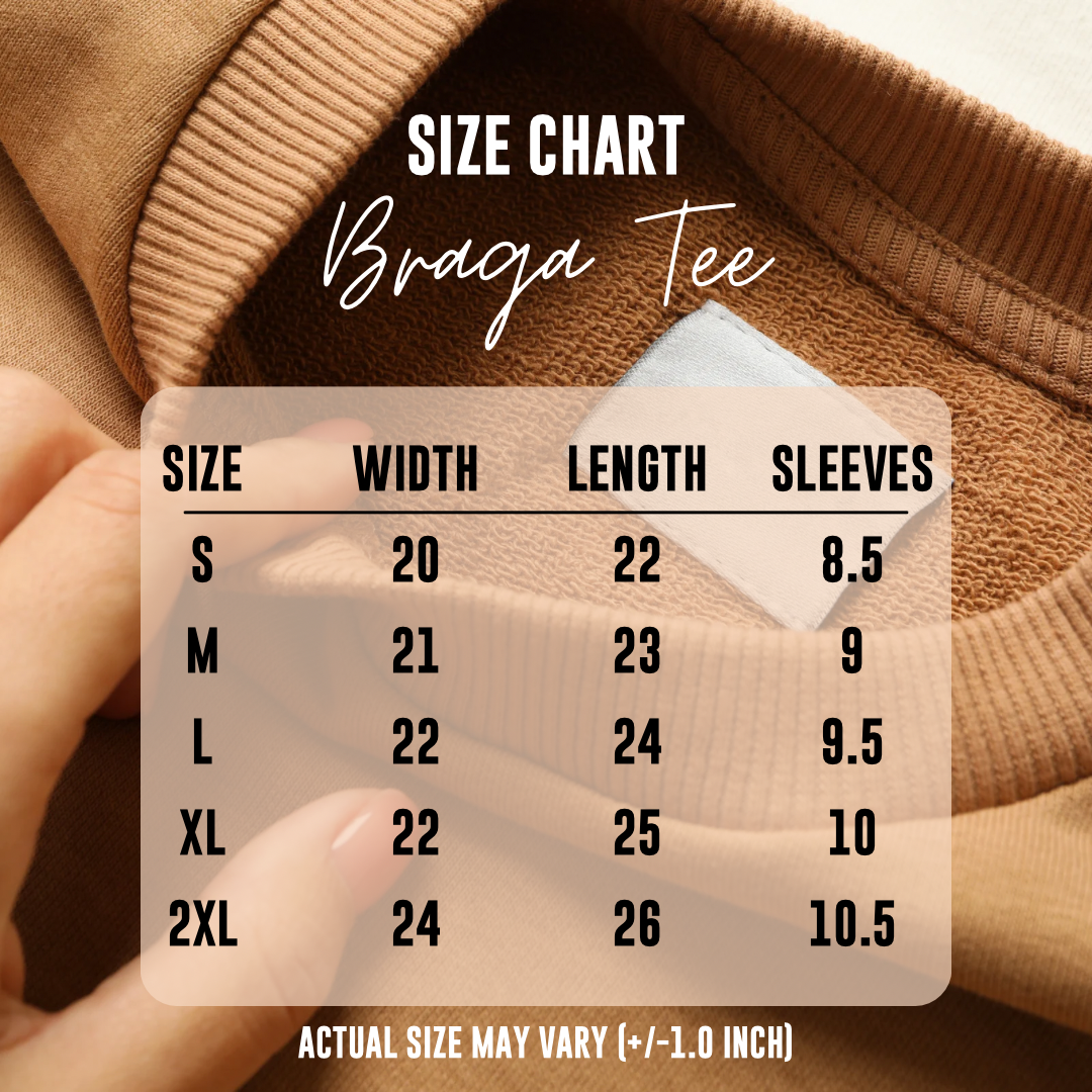 Braga Boxy / Cropped Tee