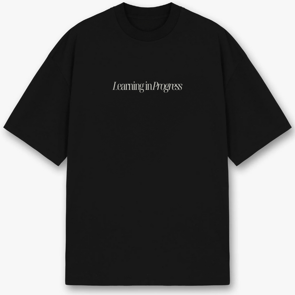 Angel Oversized Tee - Learning in Progress