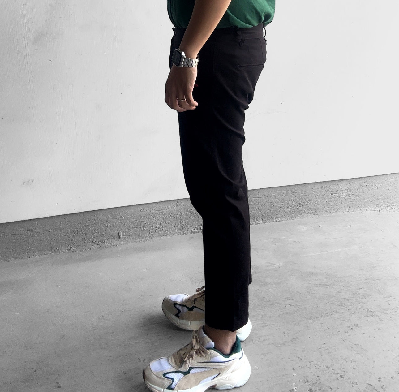 Rodolfo Ankle Pants - Cotton Twill blend fabric