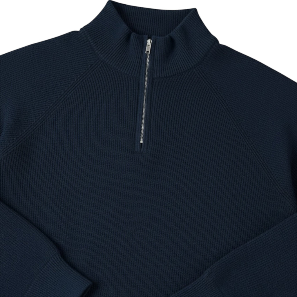 Lucas Quarter Zip Pullover Knitted Sweater