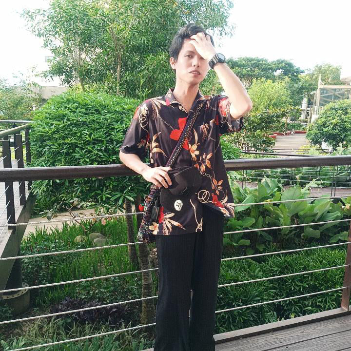 Victorino Polo - Floral Print - Rayon Fabric - Relaxed Fit