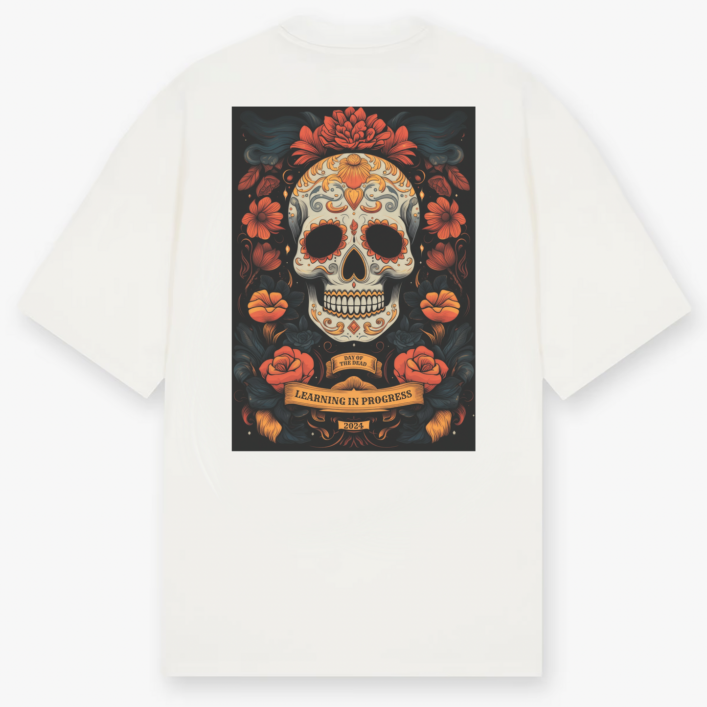 Muerte Oversized Tee - Learning in Progress