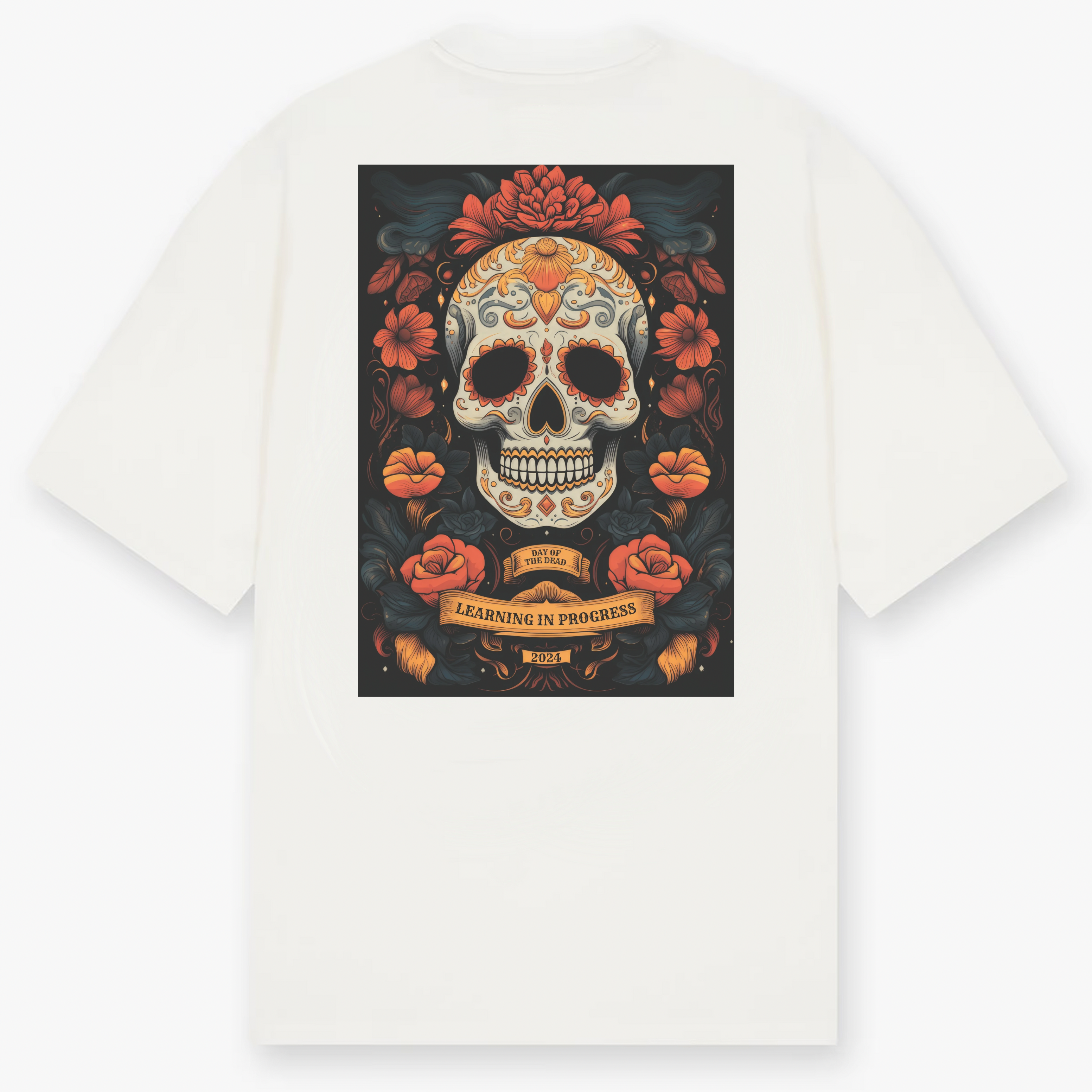 Muerte Oversized Tee - Learning in Progress