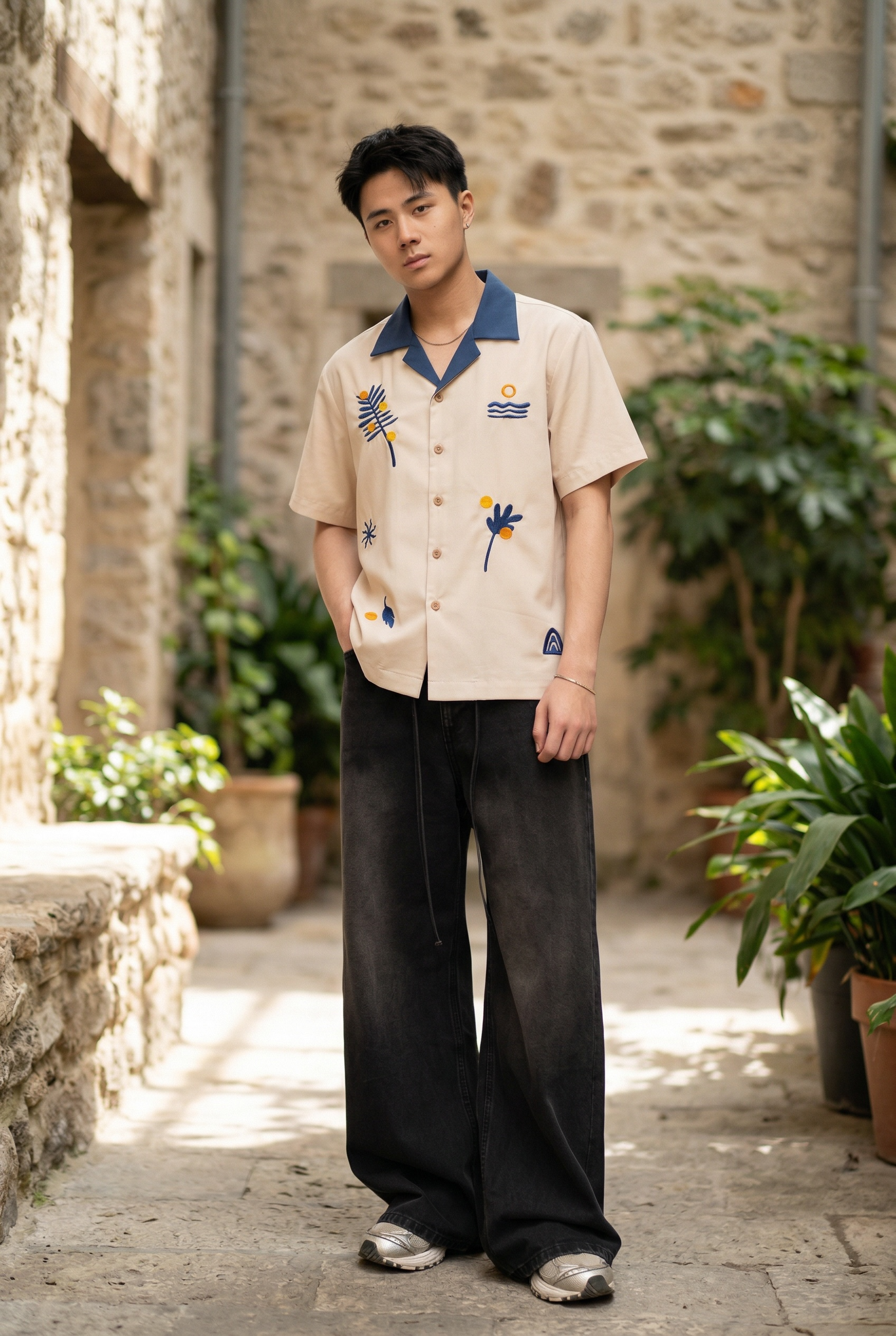 Sandia Embroidered Polo