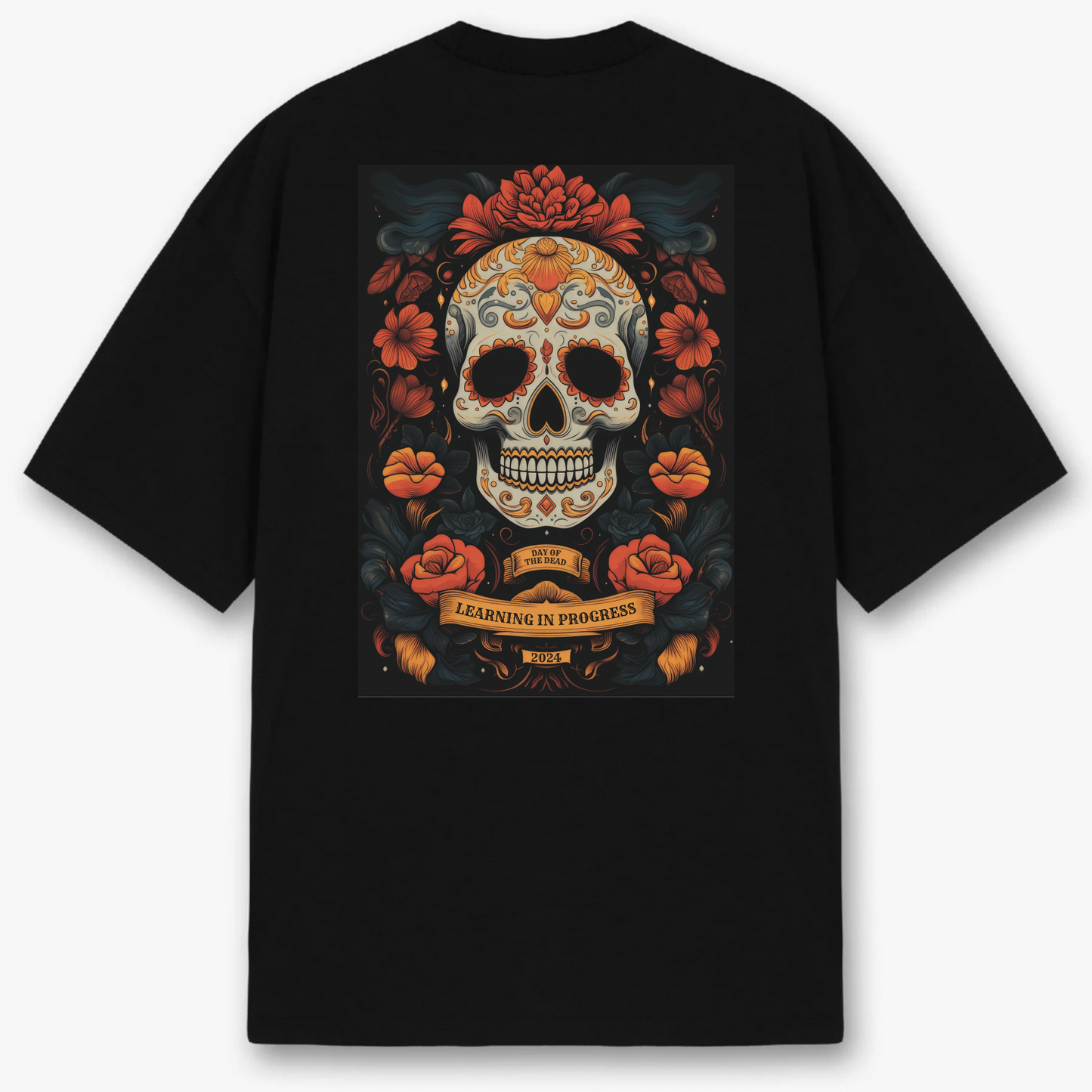 Muerte Oversized Tee - Learning in Progress