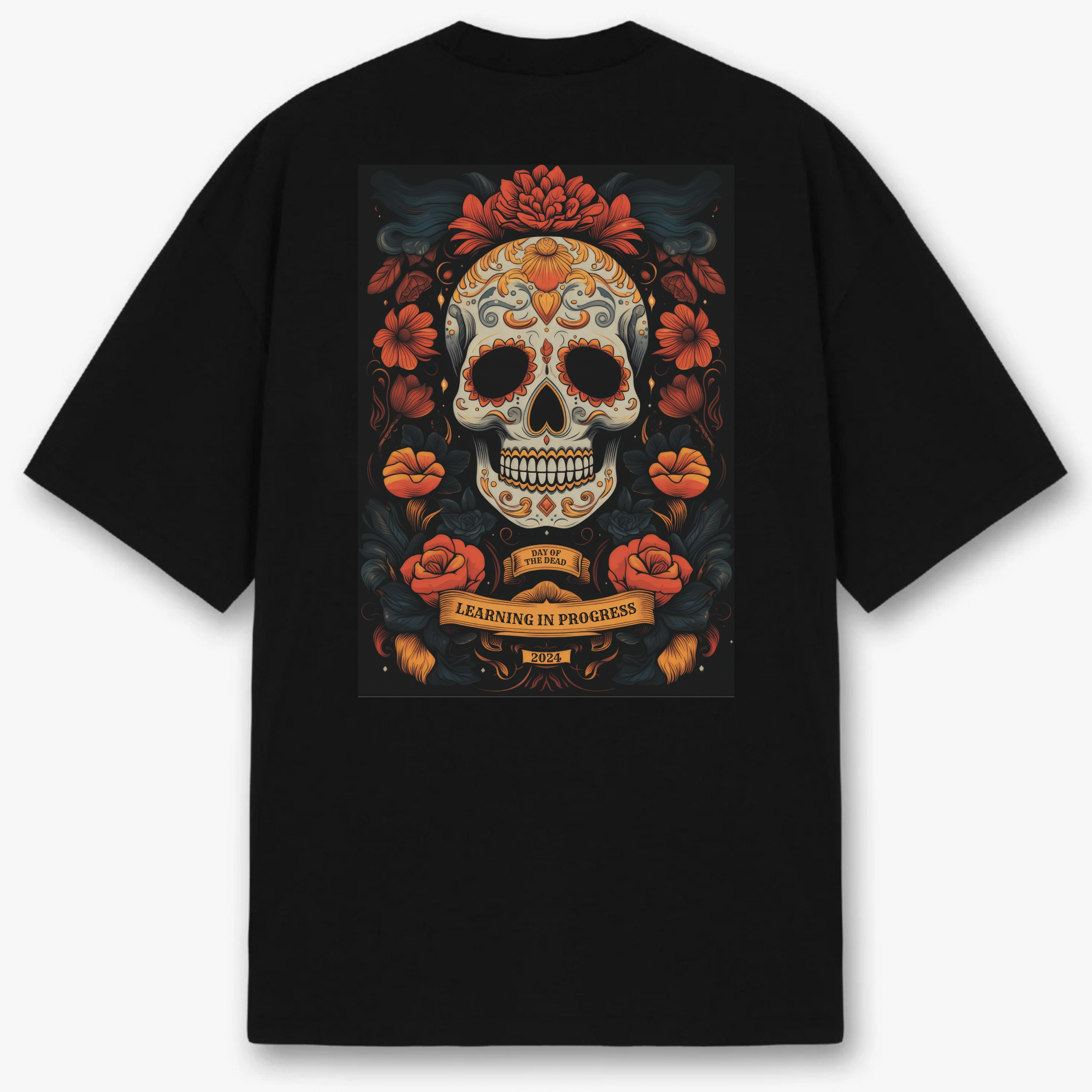 Muerte Oversized Tee - Learning in Progress