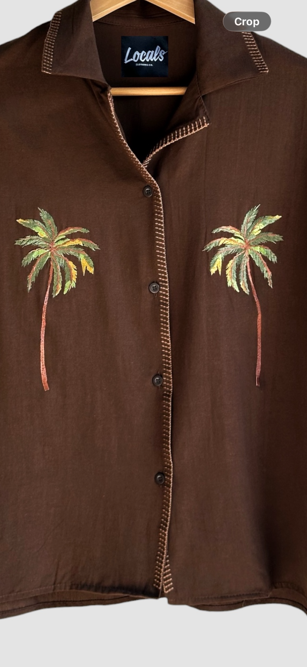 Palma Embroidered Linen Polo