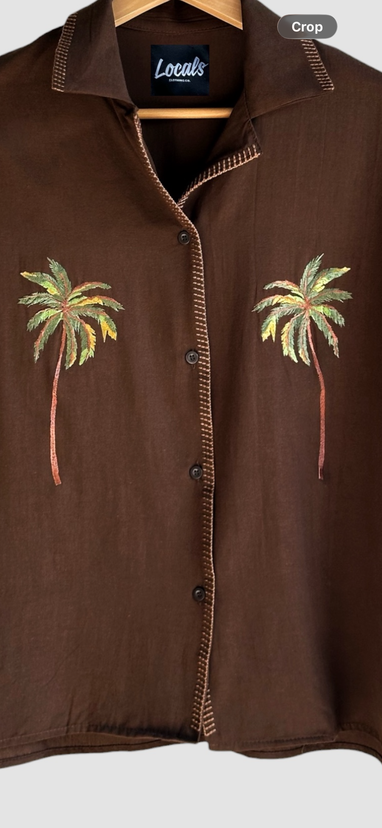 Palma Embroidered Linen Polo