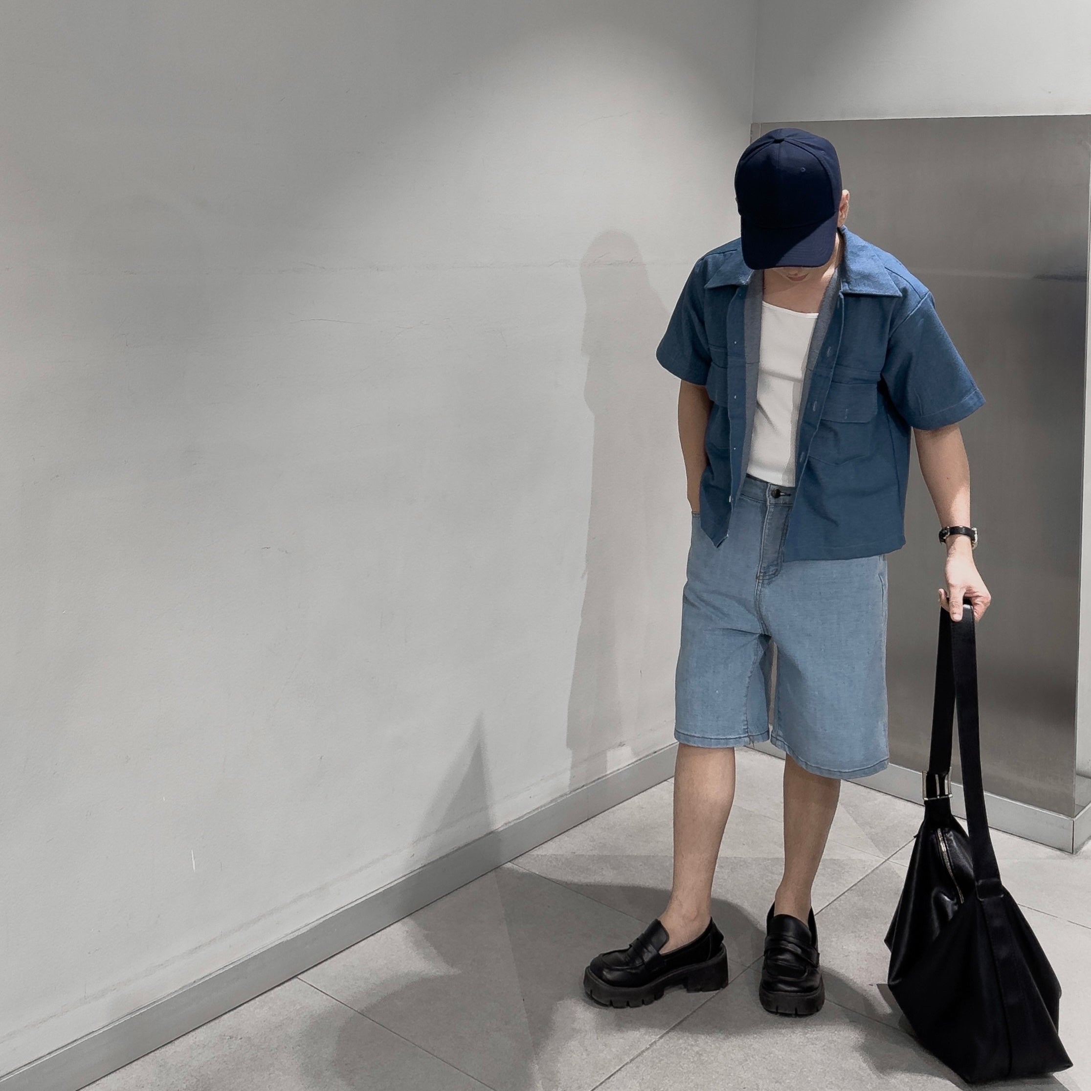 Segovia Boxy Denim Polo