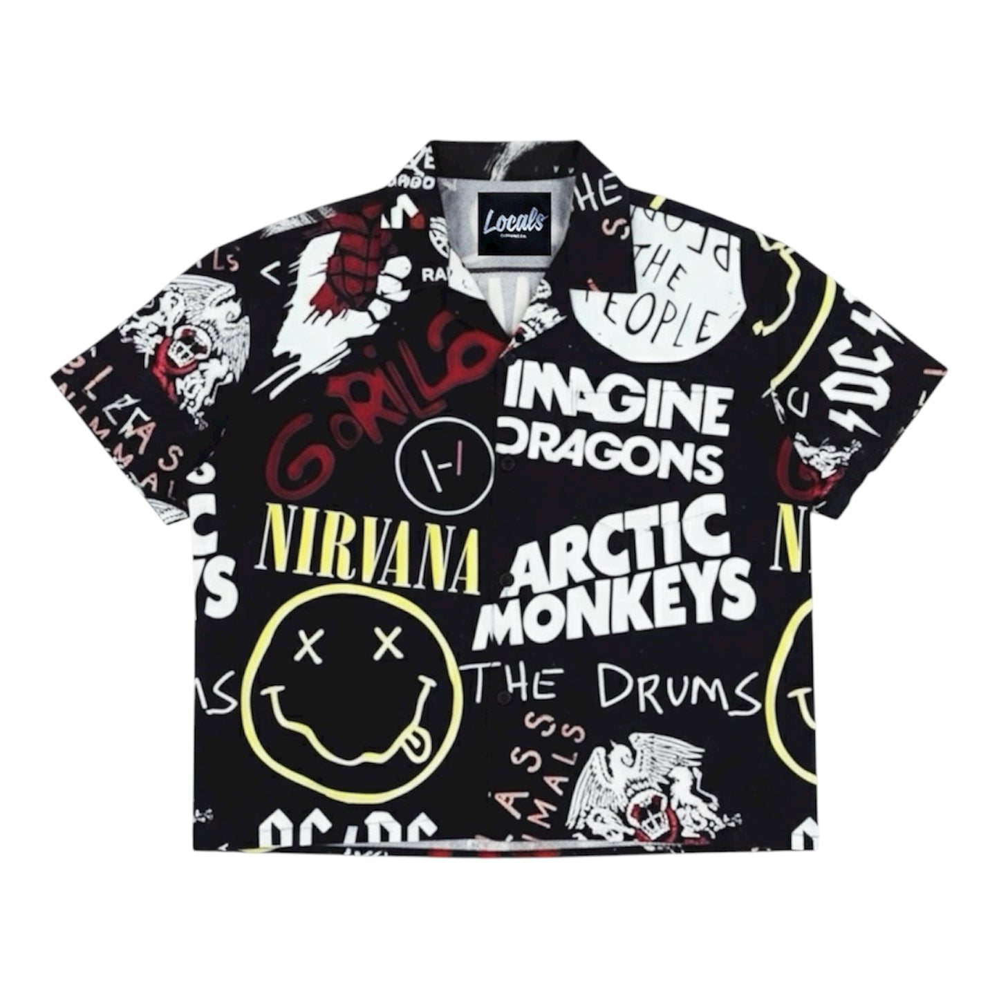 Rakista Crop Boxy Polo