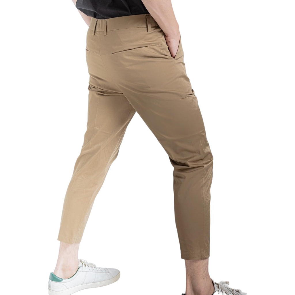 Joaquin Ankle Pants - Cotton Spandex Blend Fabric