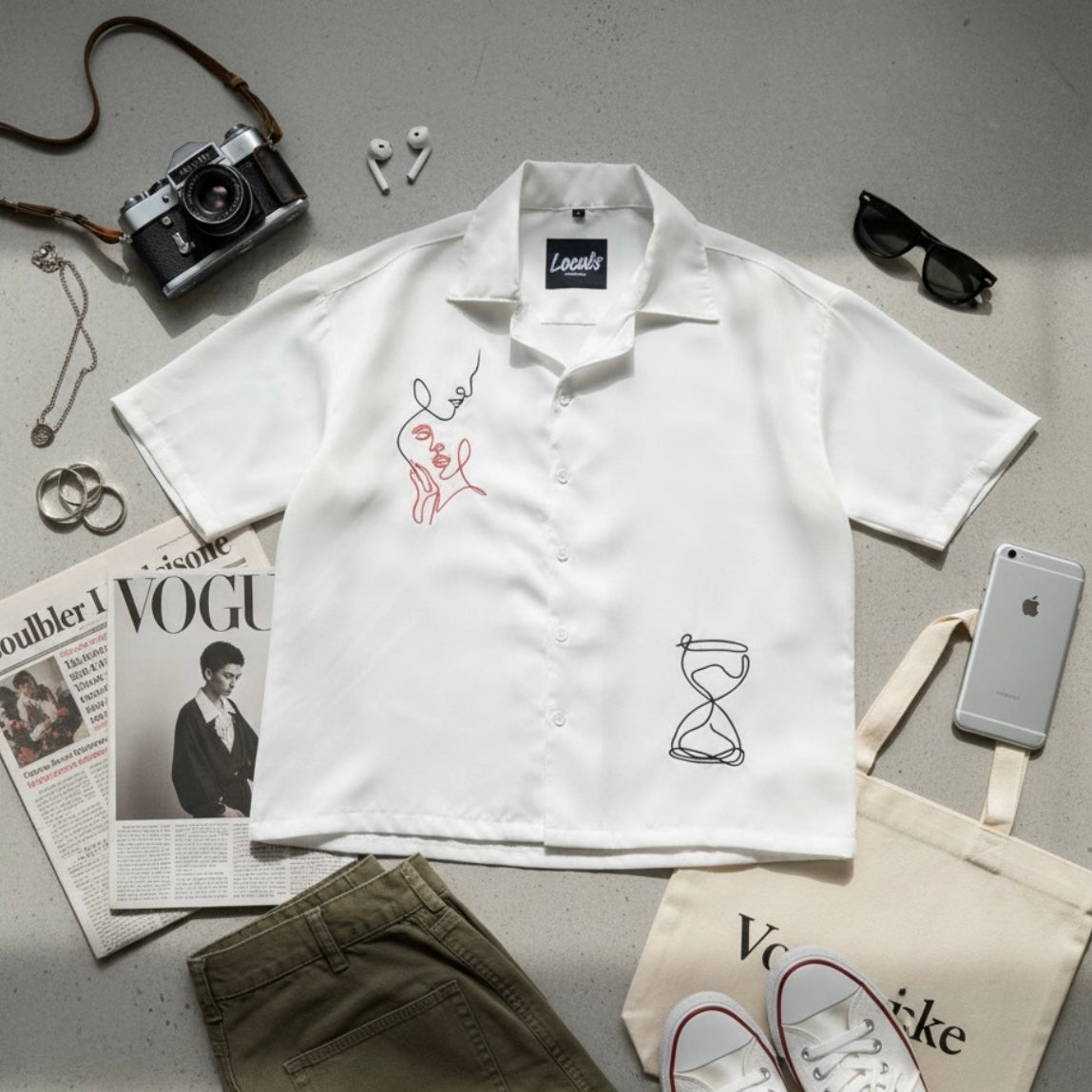 Tiempo Crop Boxy Polo